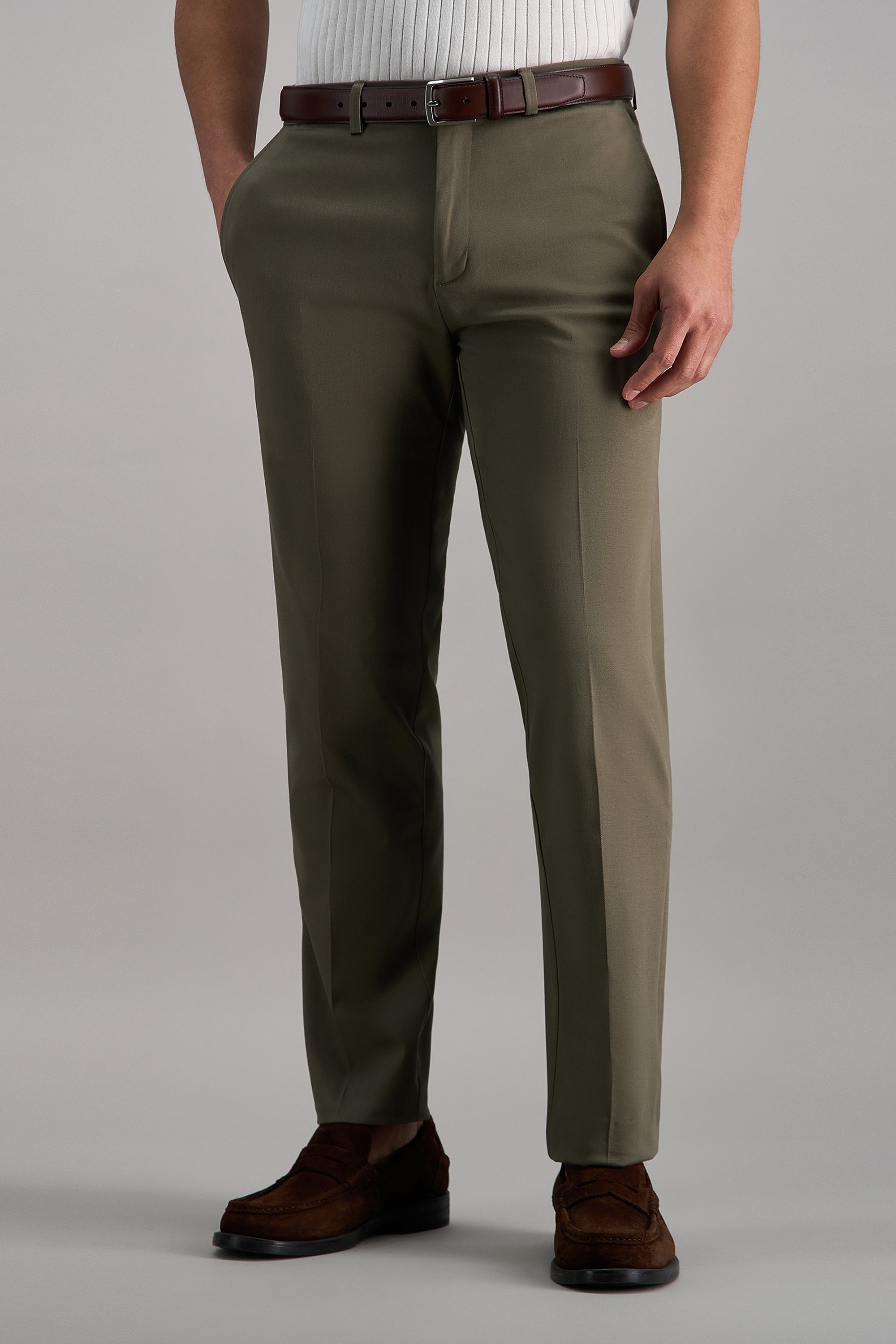 Iron Free Premium Khaki
