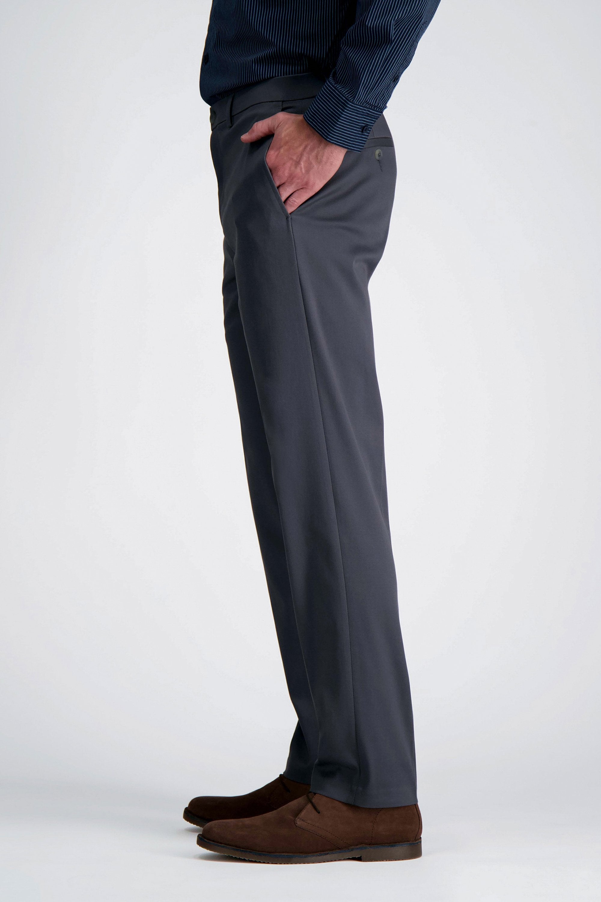 Wrinkle Free Performance Khaki Pant, , hi-res