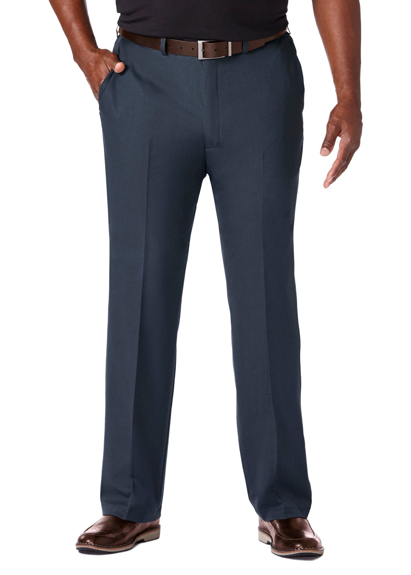 Big & Tall Cool 18® Pro Heather Pant, , hi-res#color_heather navy