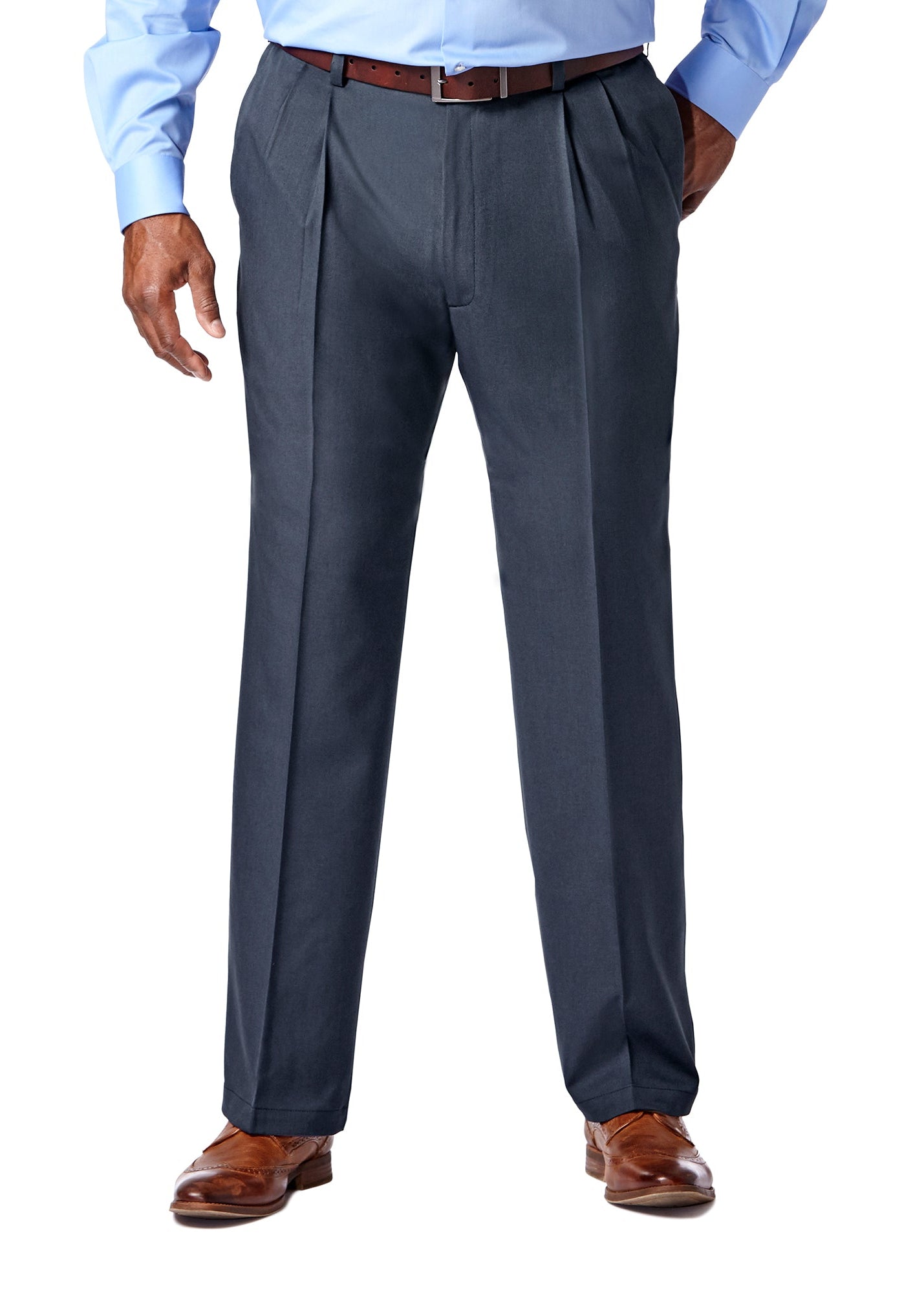 Big & Tall Cool 18® Pro Heather Pant, , hi-res#color_heather navy