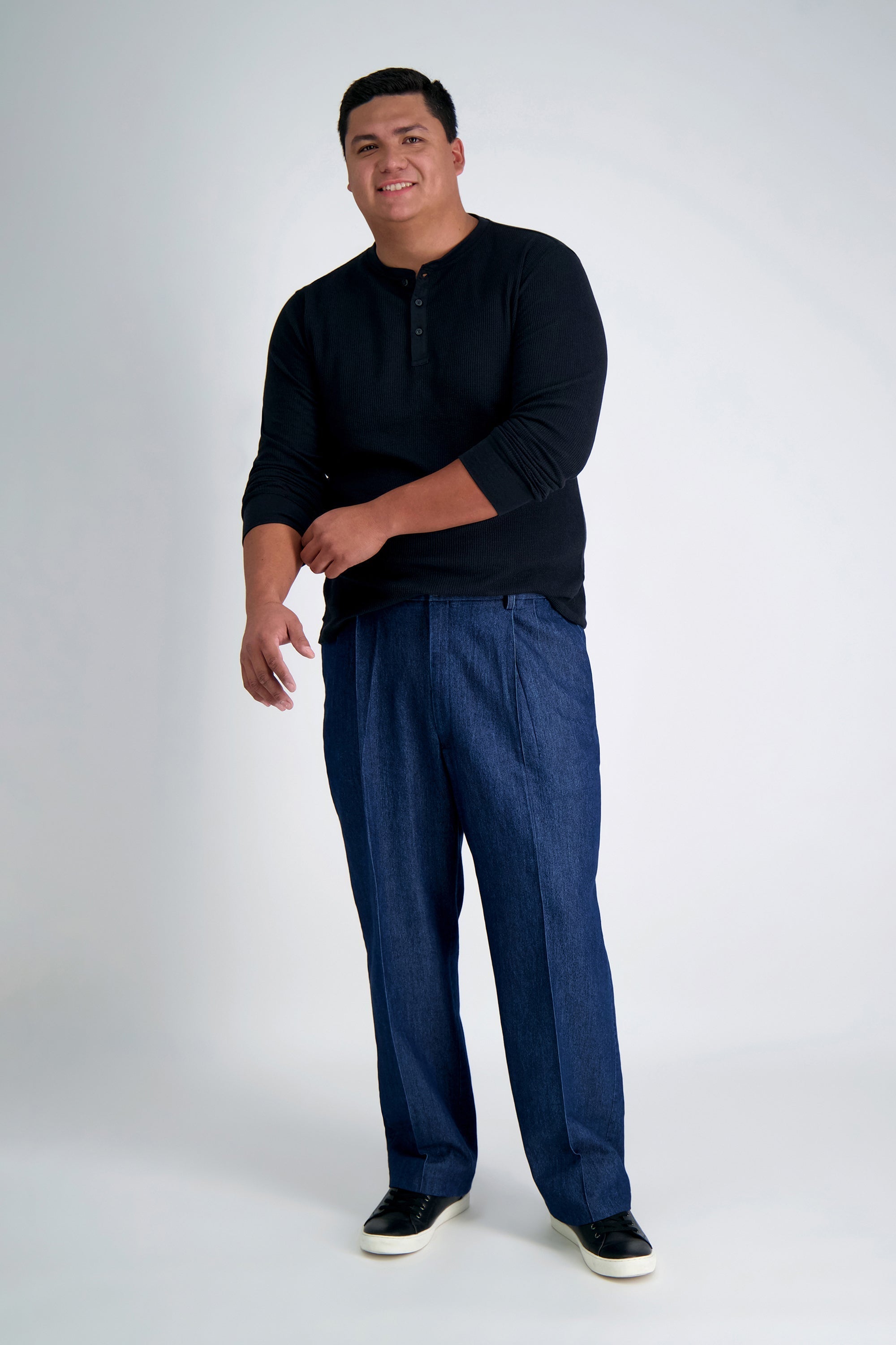 Big & Tall Stretch Denim Trouser, , hi-res