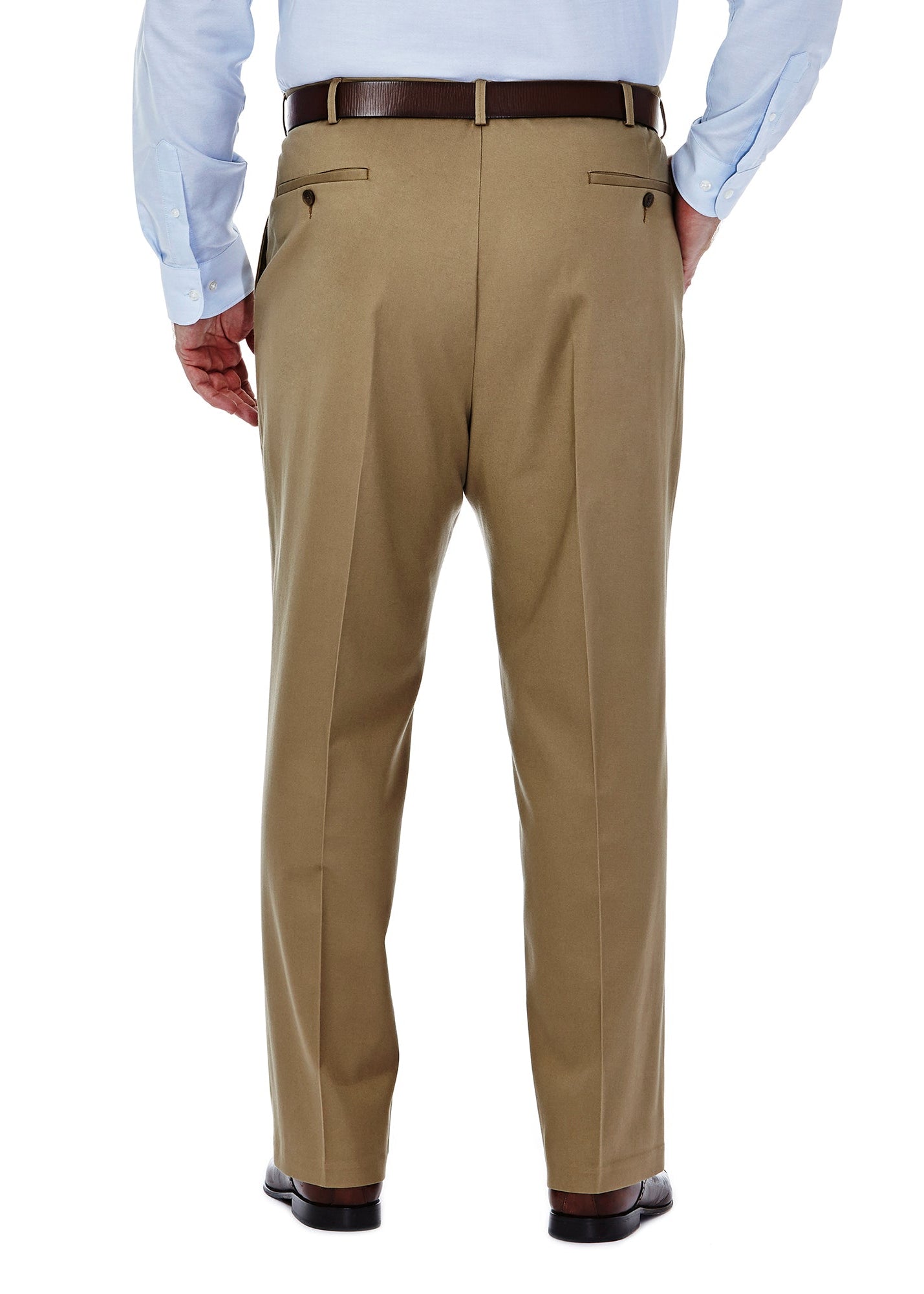 Big & Tall Premium No Iron Khaki - Haggar.com#color_british khaki