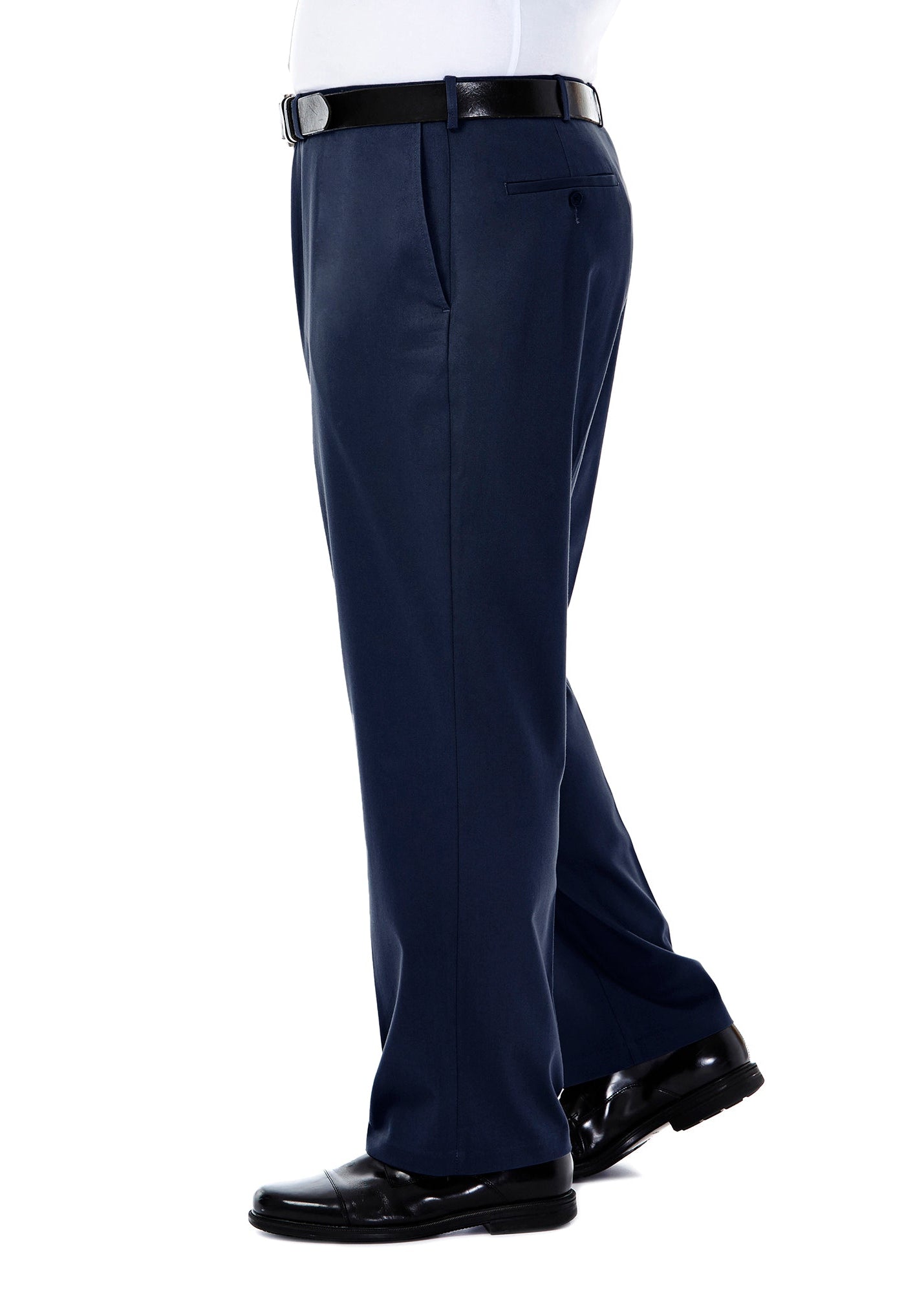 Big & Tall Premium No Iron Khaki - Haggar.com#color_dark navy