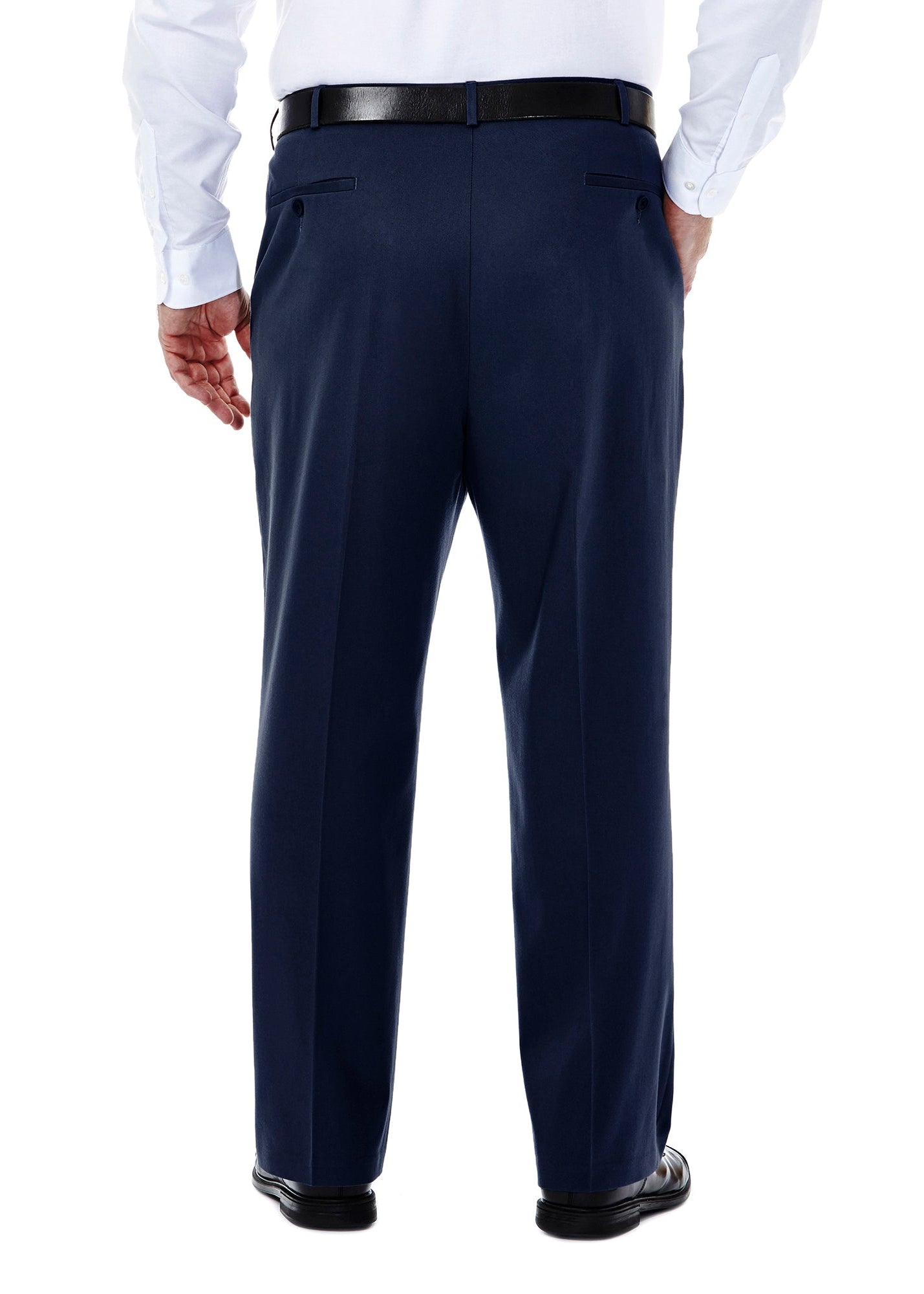 Big & Tall Premium No Iron Khaki - Haggar.com#color_dark navy