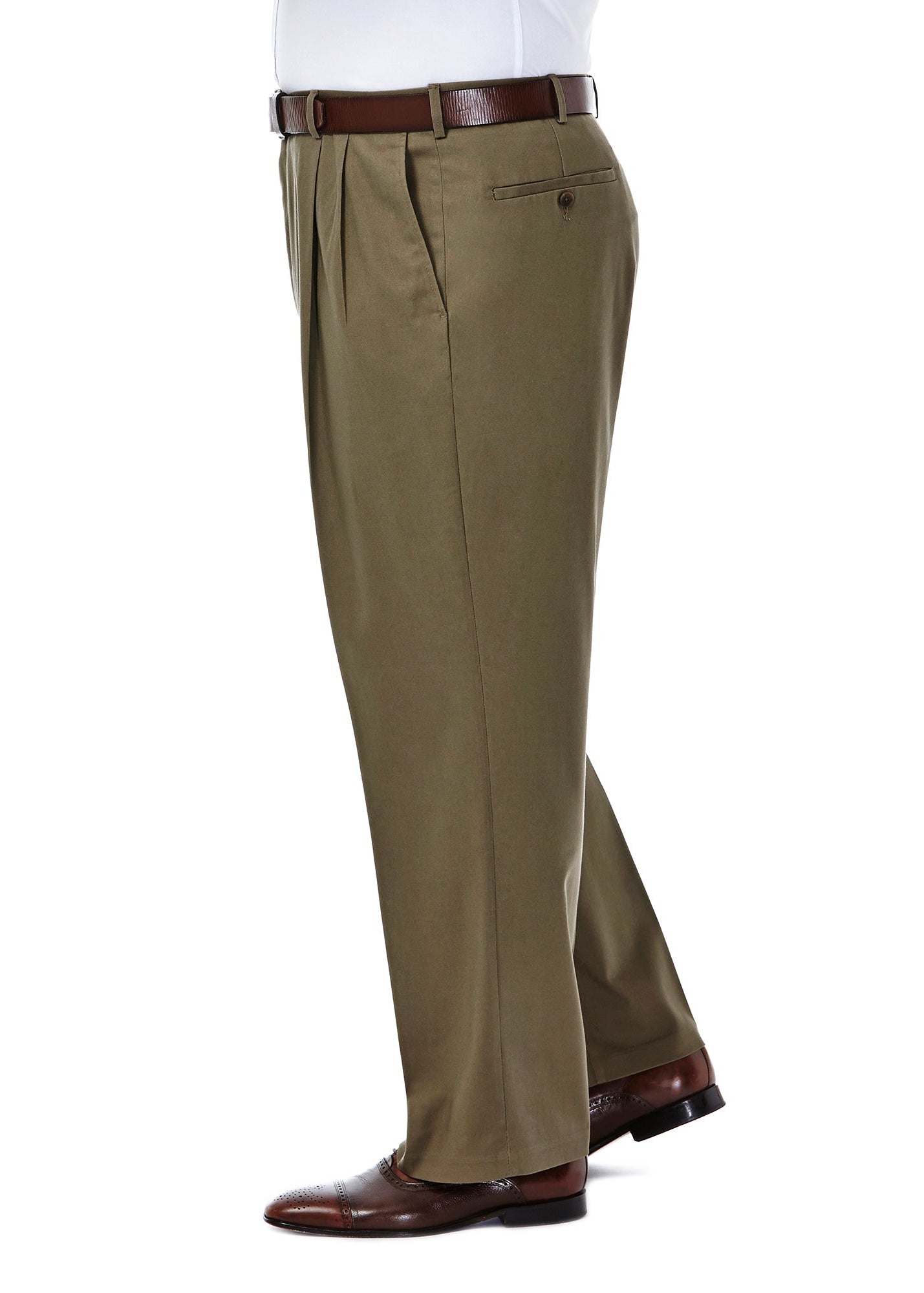 Big & Tall Premium No Iron Khaki, , hi-res#color_toast