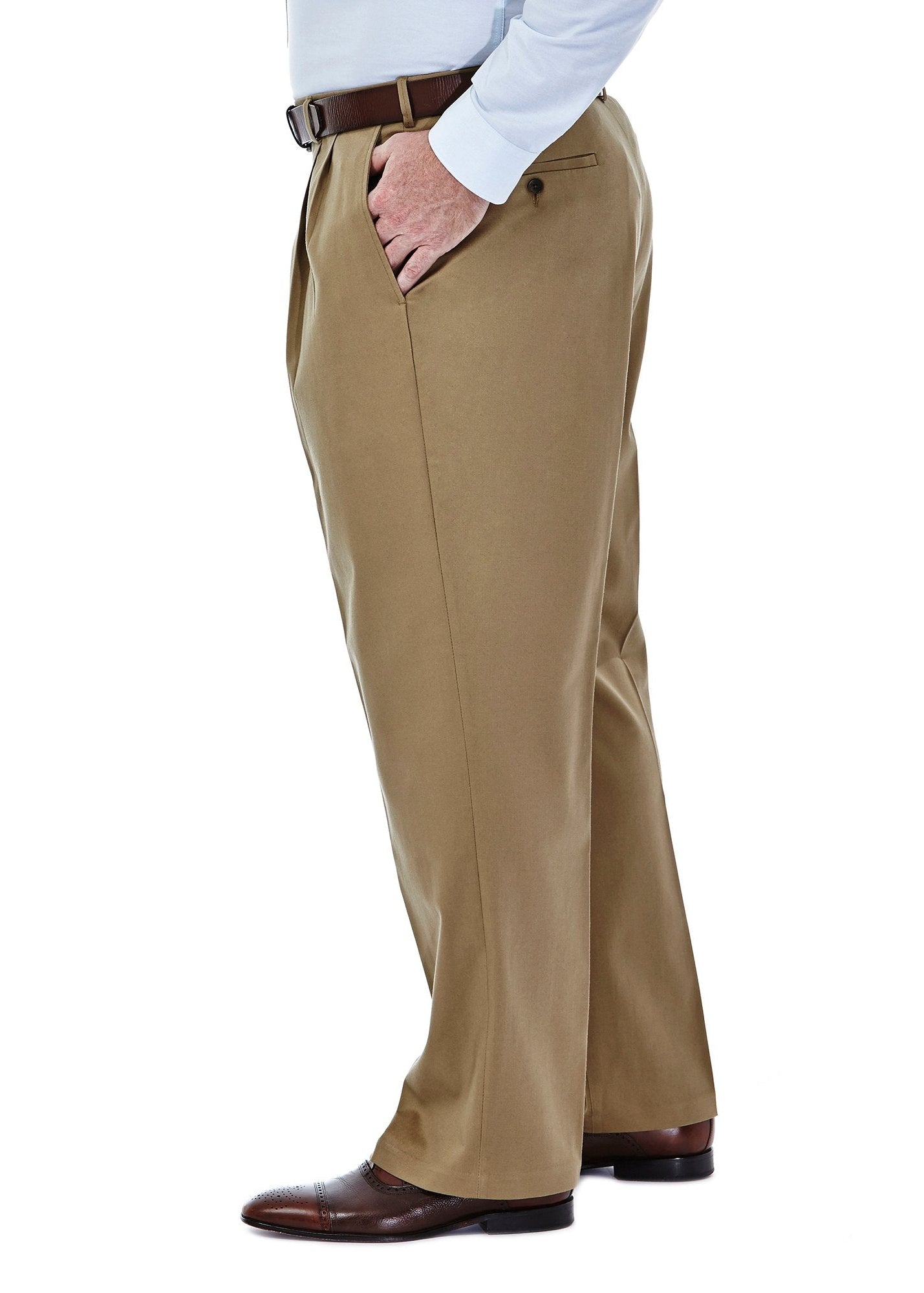 Big & Tall Premium No Iron Khaki, , hi-res#color_british khaki