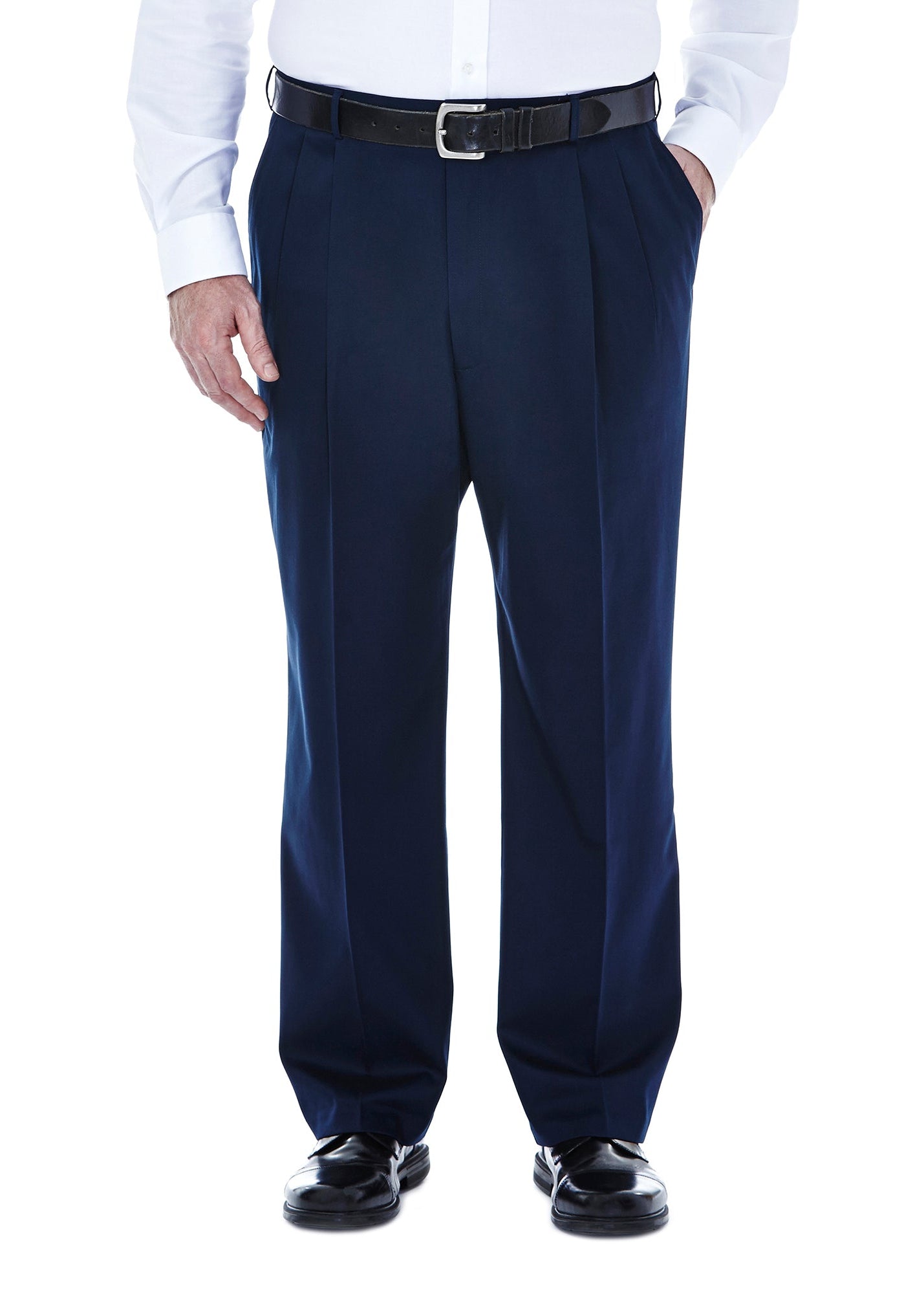 Big & Tall Premium No Iron Khaki, , hi-res#color_dark navy