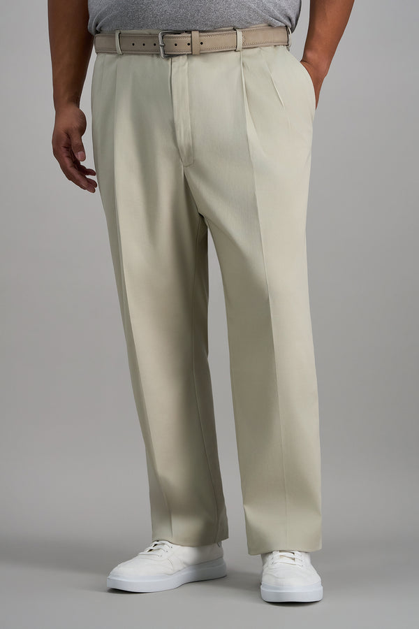 Big & Tall Iron Free Premium Khaki - Haggar.com#color_sand