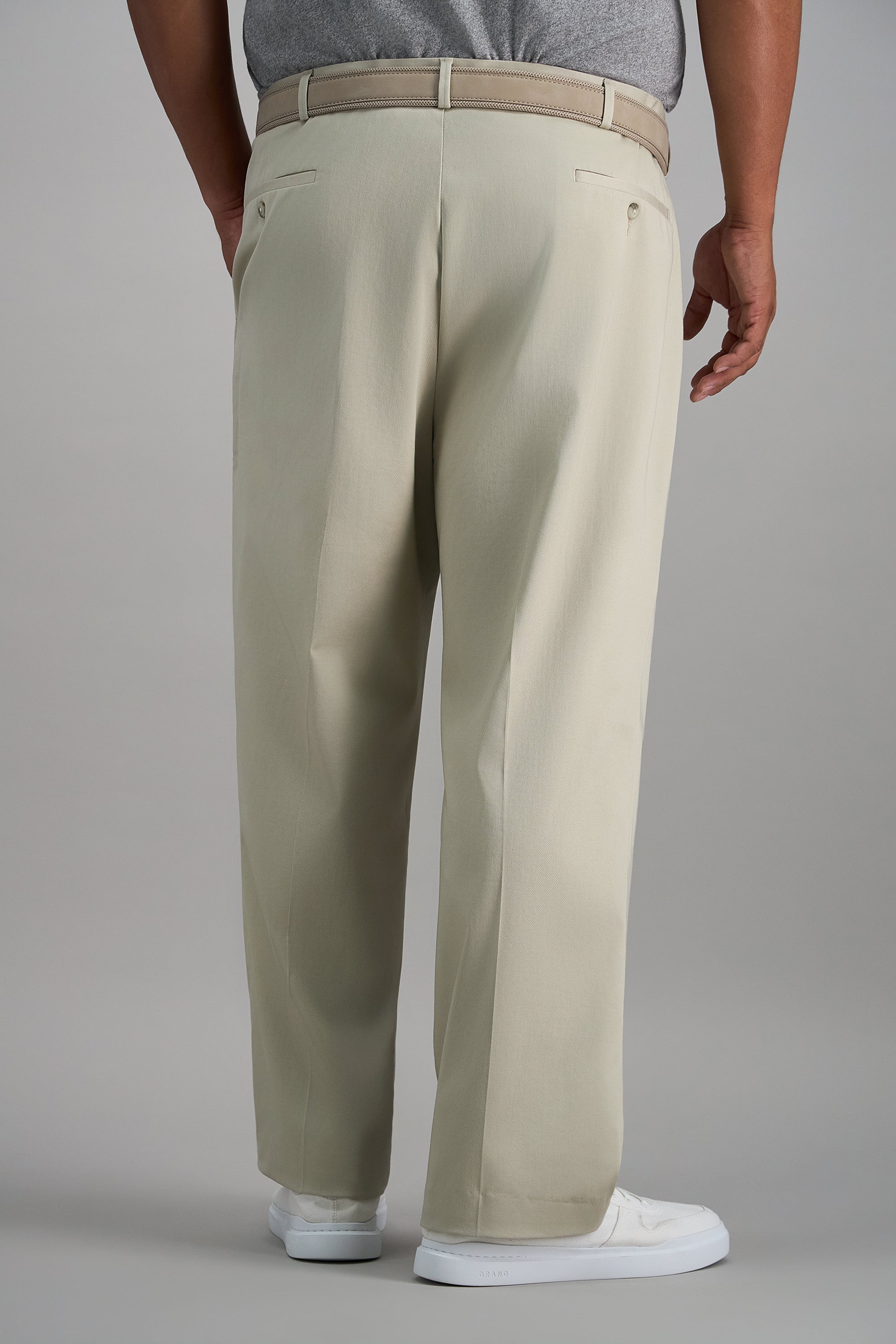 Big & Tall Iron Free Premium Khaki - Haggar.com#color_sand