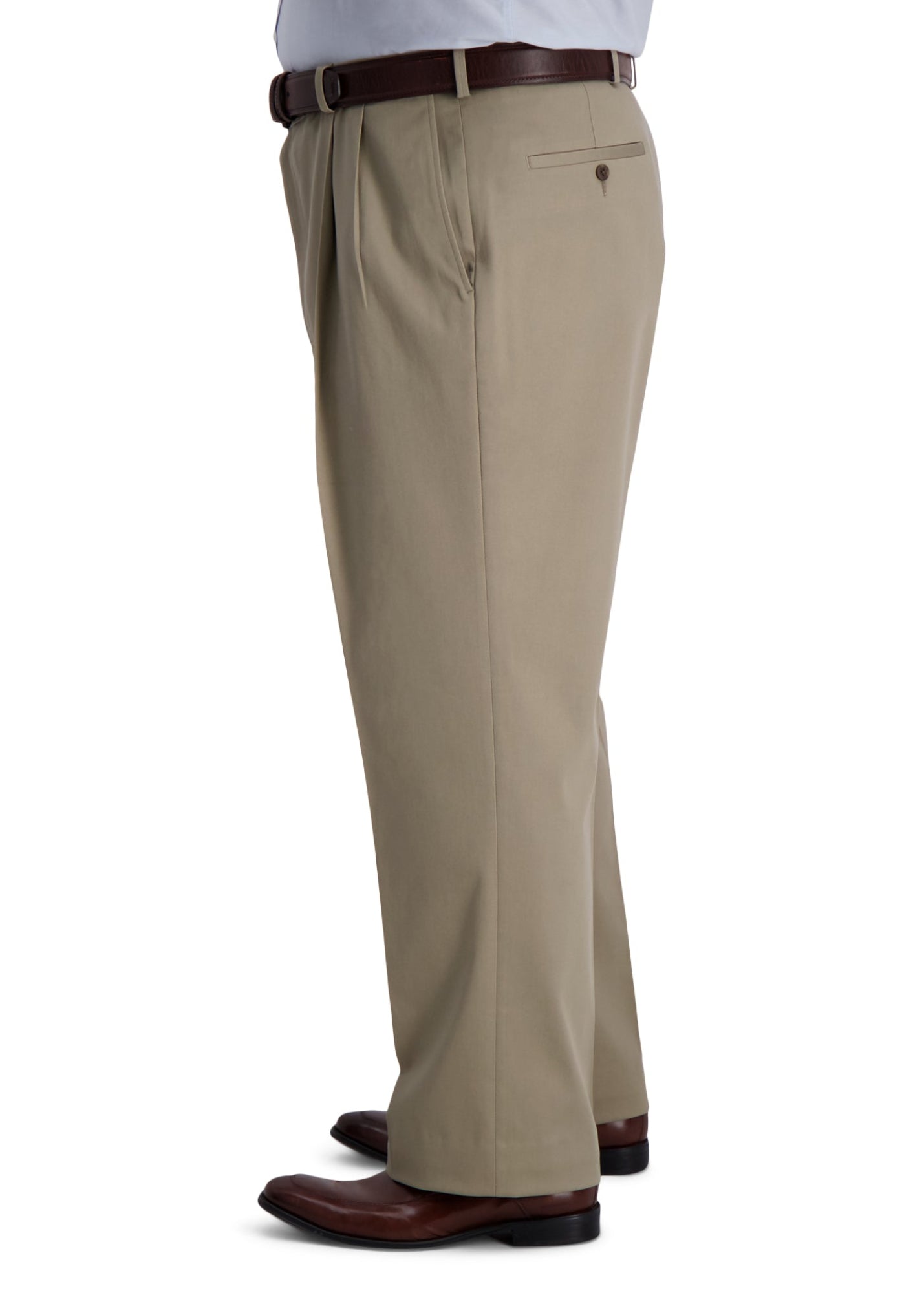 Big & Tall Iron Free Premium Khaki