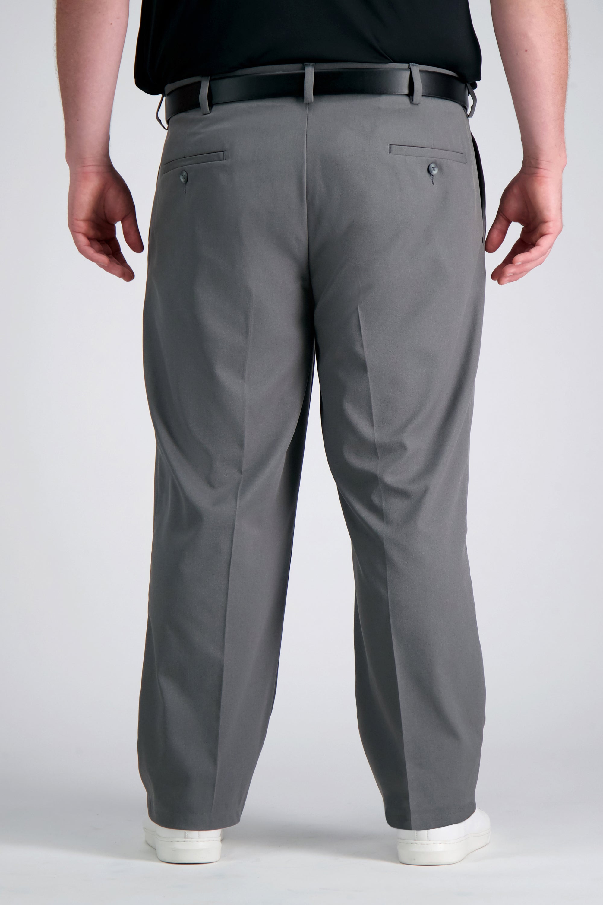 Big & Tall Cool Right® Performance Flex Pant - color_heather grey