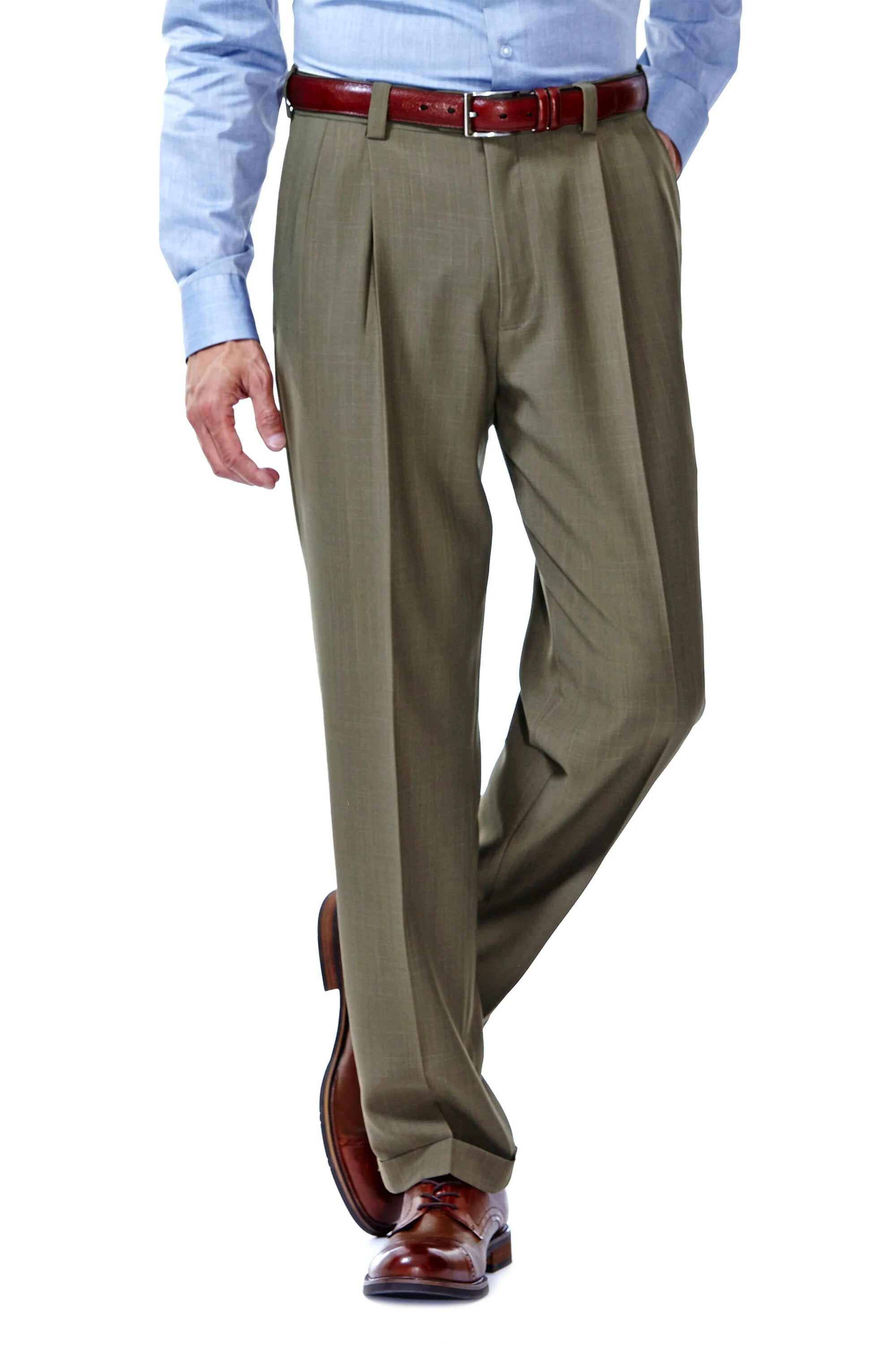 E-CLO™ Stria Dress Pant - Haggar.com