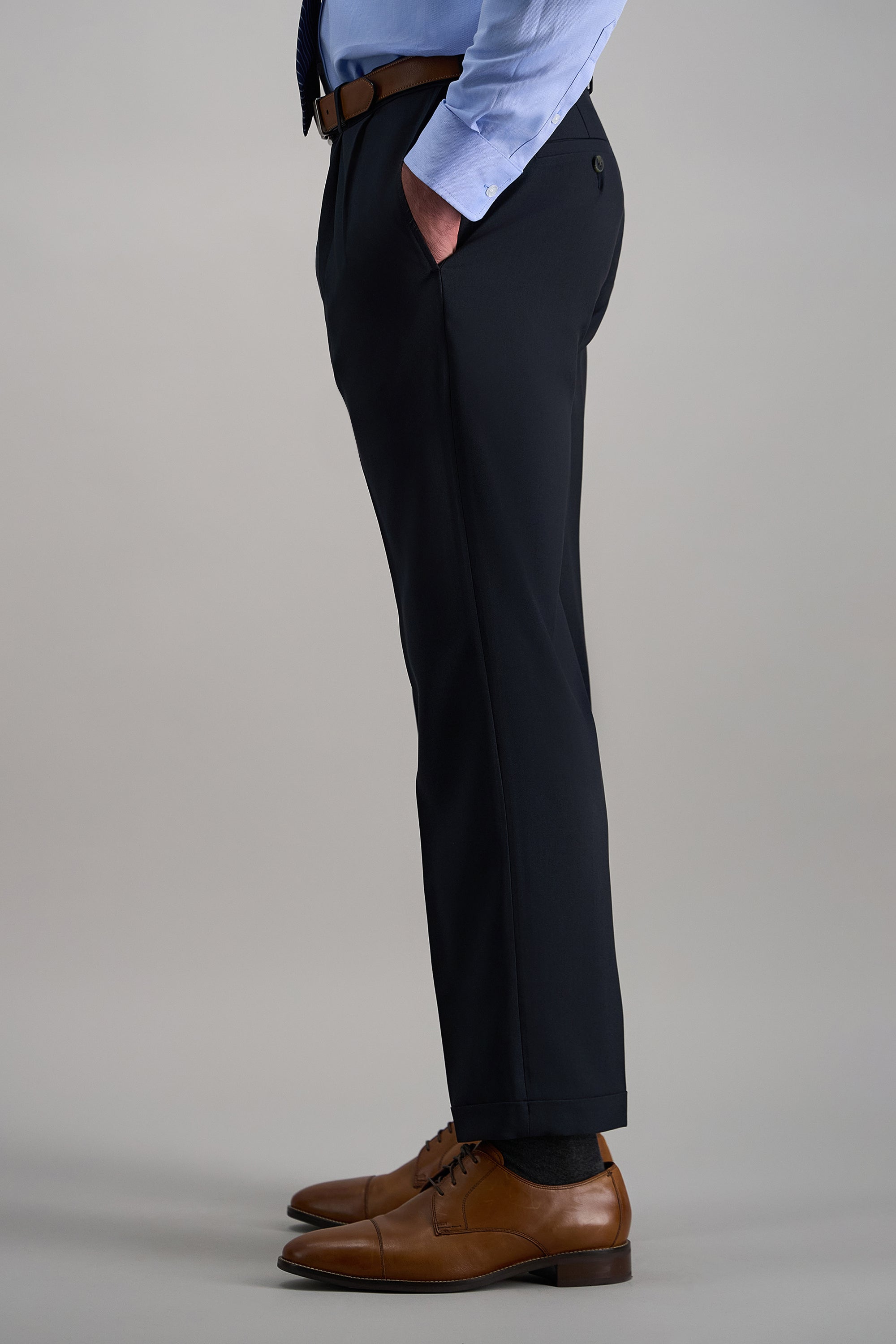 E-CLO™ Stria Dress Pant - Haggar.com
