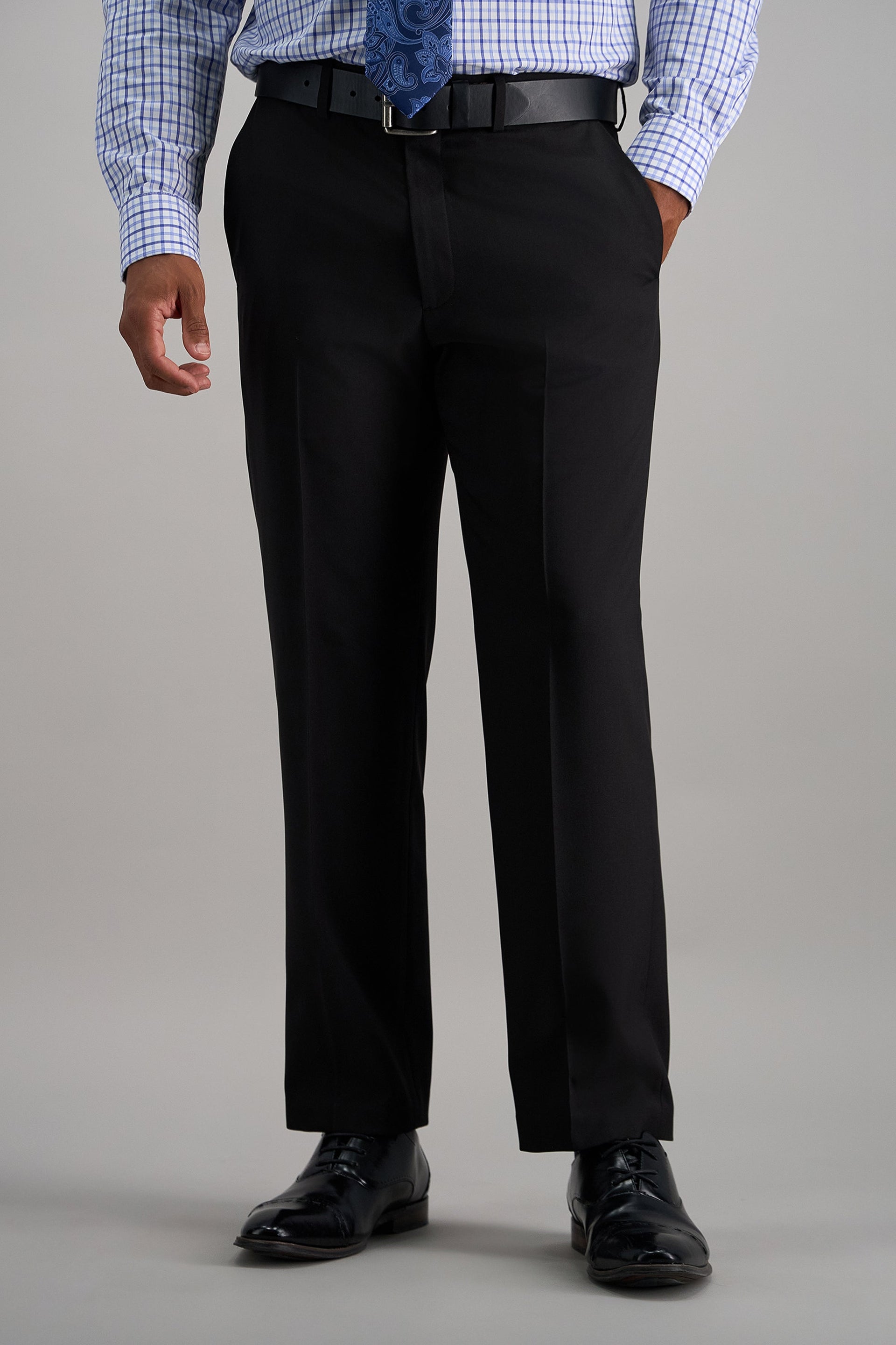 Haggar Premium Comfort Dress Pants in Blue