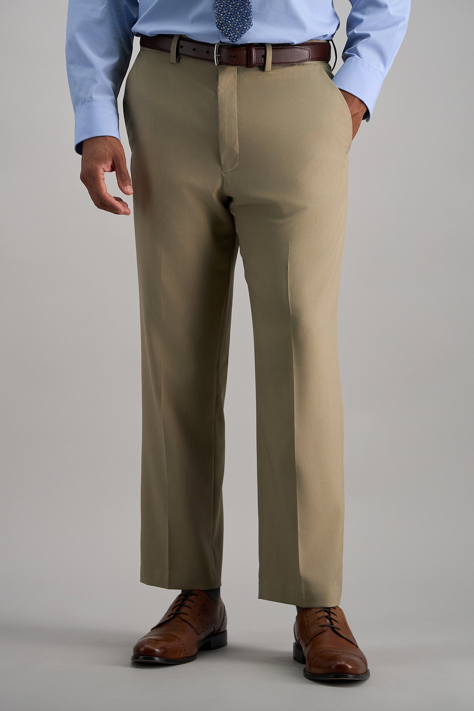 haggar h26 men's premium stretch classic fit dress pants Haggar | Pants | 33haggar H26 Mens Premium Stretch Signature Slim Dress  Pants Light Gray