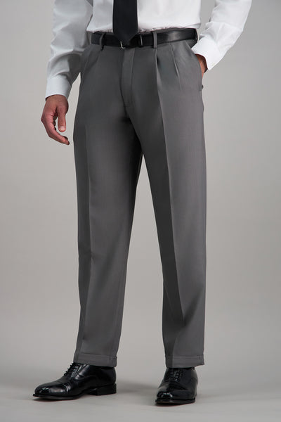 haggar premium comfort dress pant slim fit Pants, Pleated Front in Dark Chocolate LowStock:43587153395763 Shop All – Tagged Color:customzied seam front pockets and