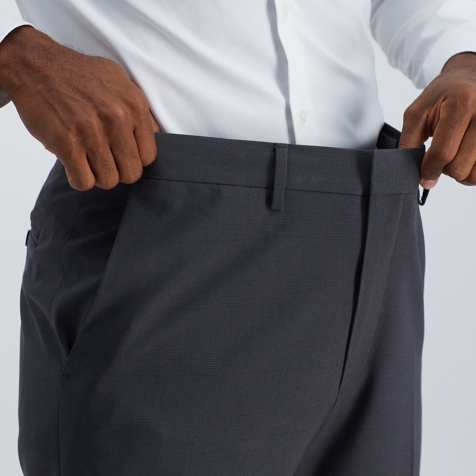 Premium Comfort Dress Pant - Tonal Glen Plaid, , hi-res