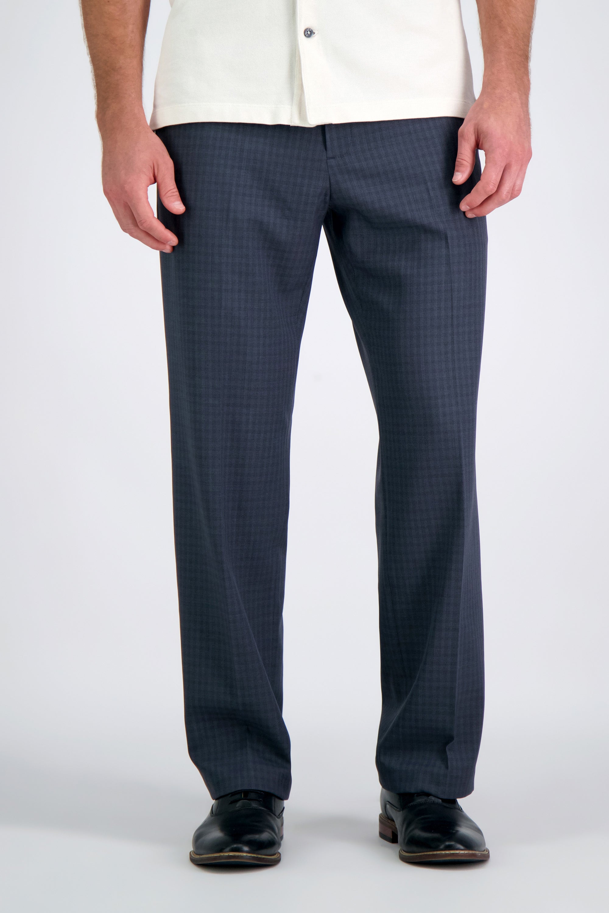 Premium Comfort Dress Pant - Checker Plaid