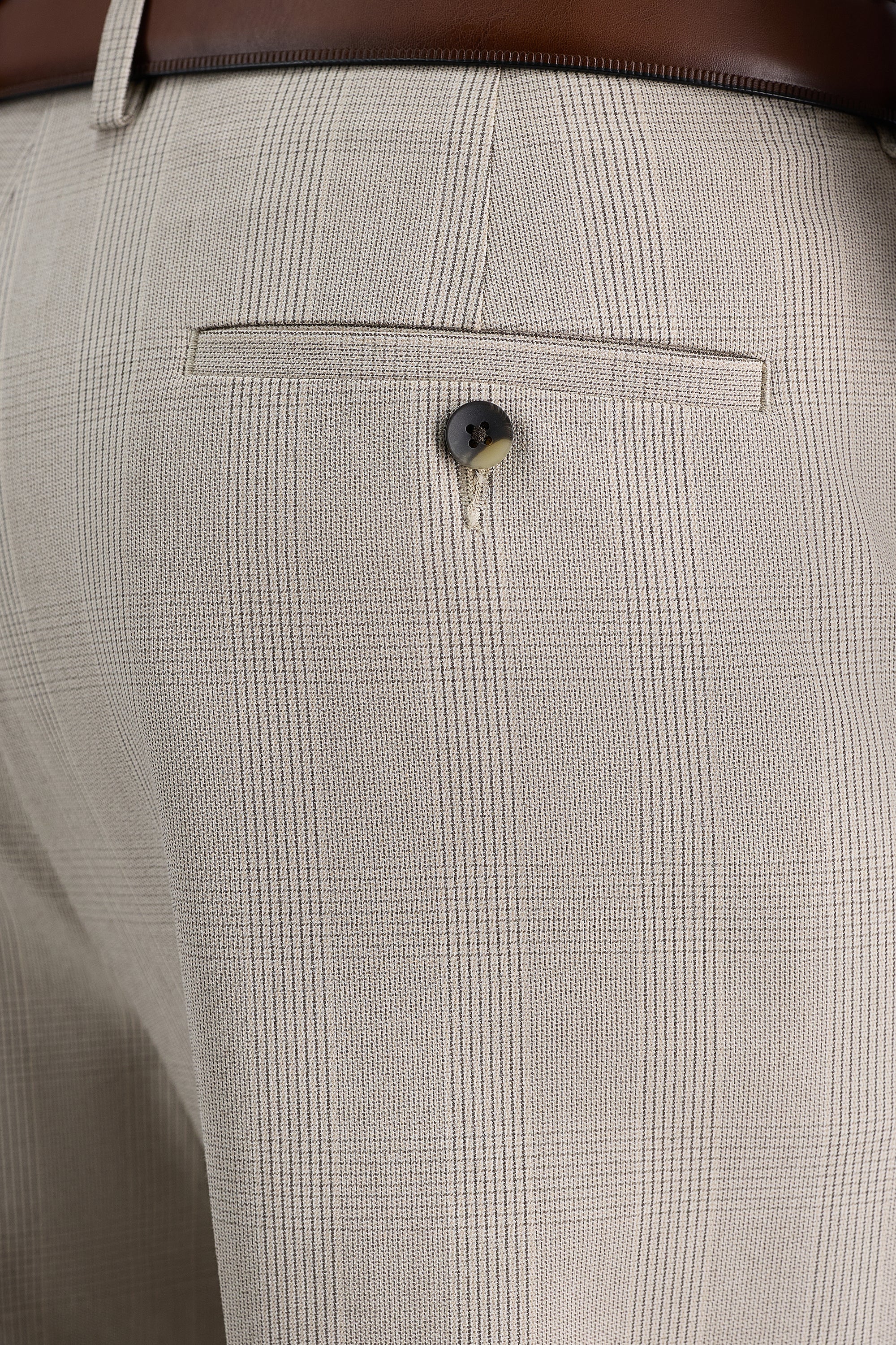 J.M. Haggar™ Premium Stretch Glen Plaid Dress Pant