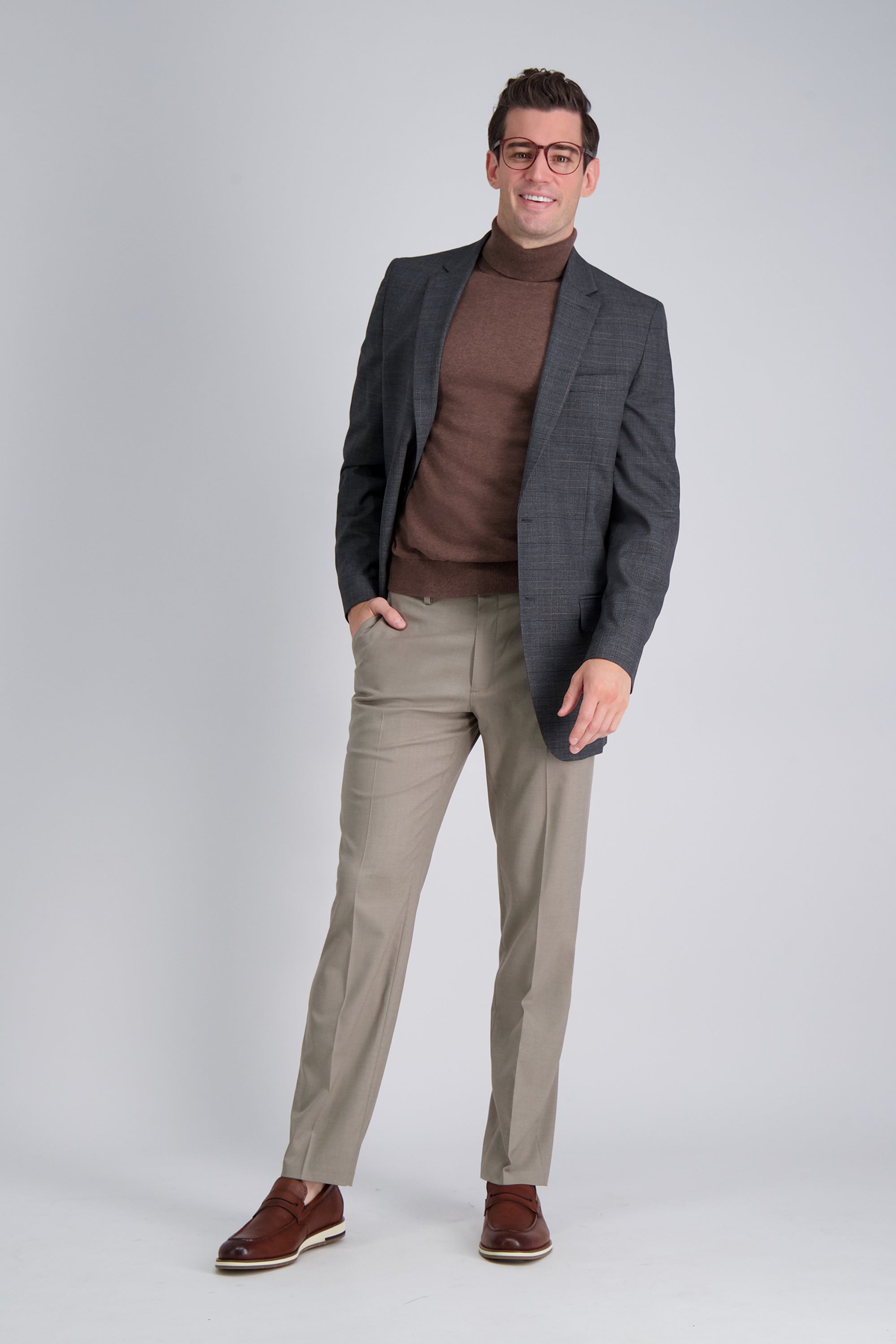 J.M. Haggar Stretch Dress Pant, , hi-res