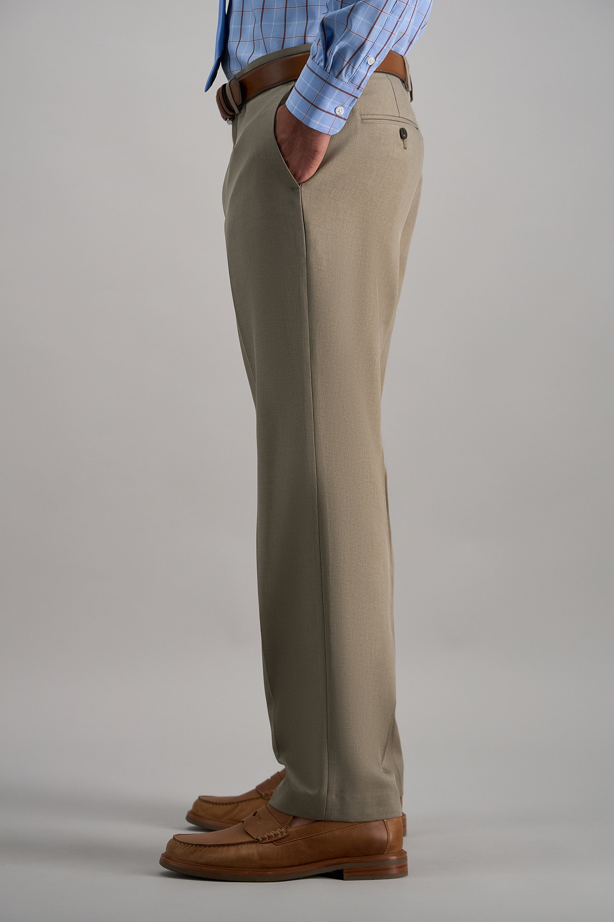 Premium Comfort Broken Twill Dress Pant, , hi-res#color_oatmeal