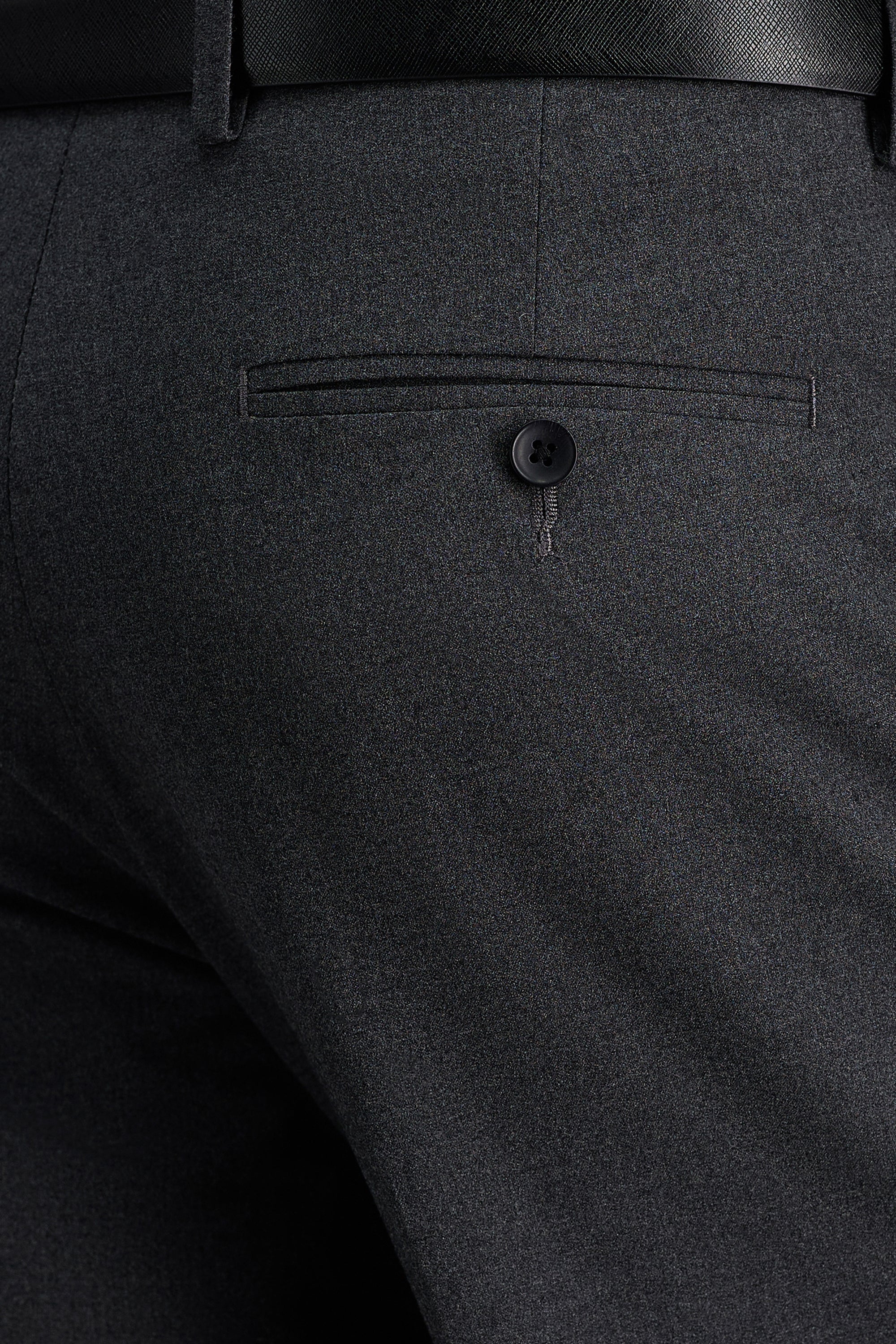 J.M. Haggar Flannel Dress Pant, , hi-res#color_dark grey