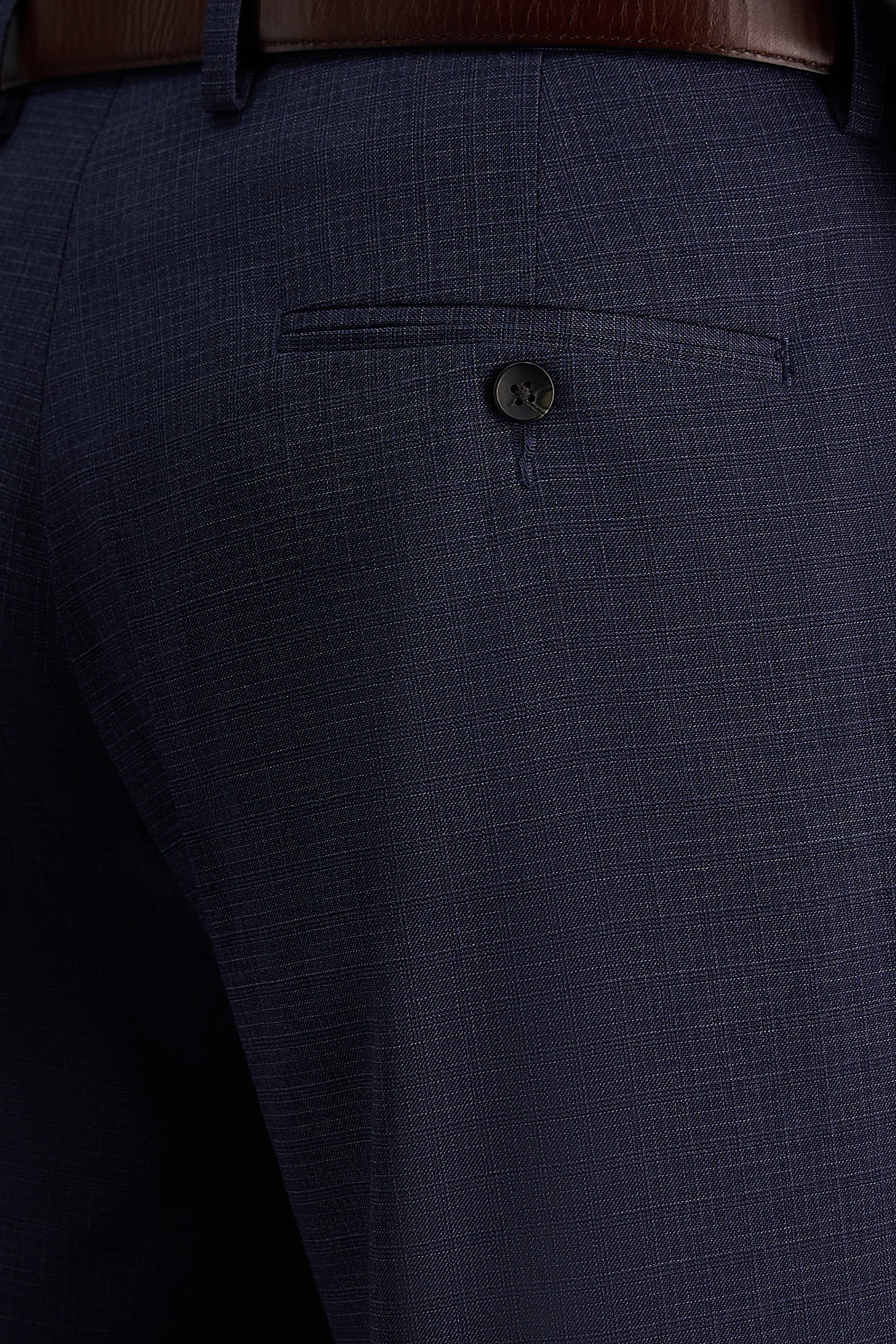 J.M. Haggar Mini Glen Plaid Dress Pant, , hi-res