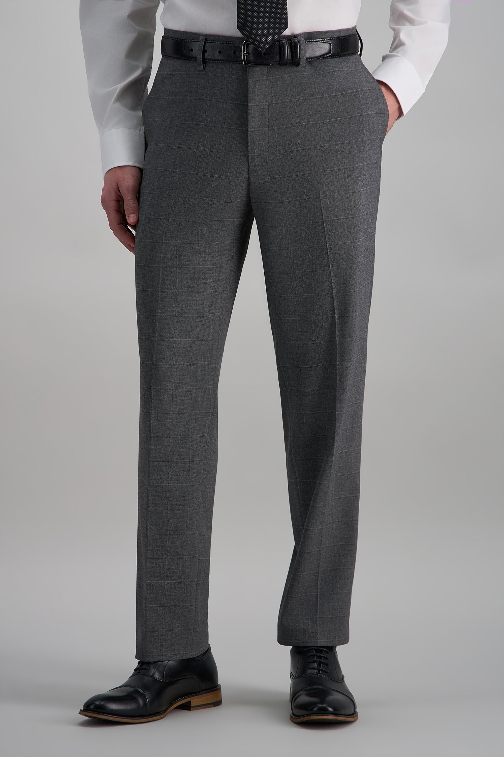 J.M. Haggar™ Premium Stretch Windowpane Dress Pant