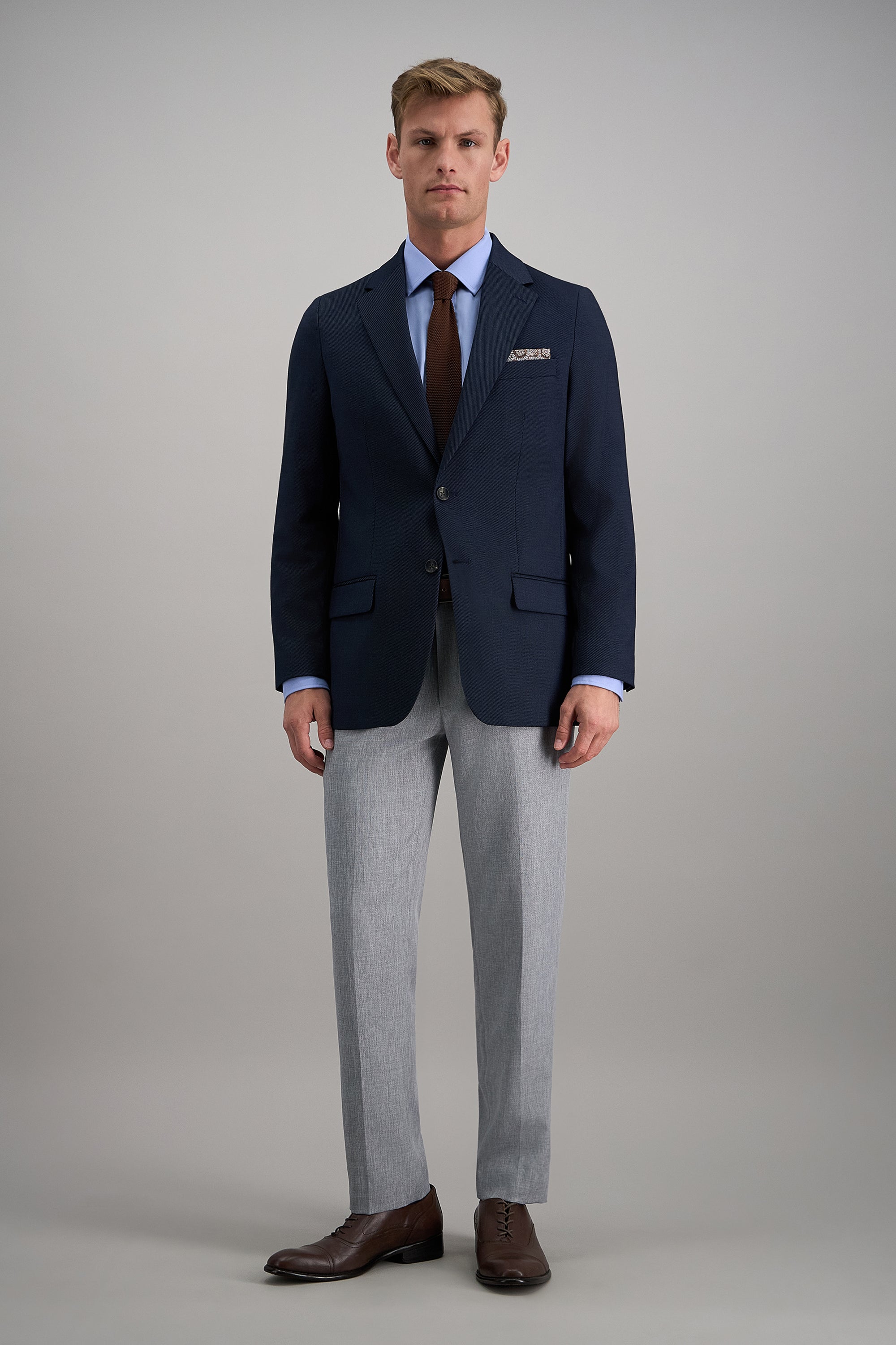 Premium Comfort Melange Twill Dress Pant - Haggar.com