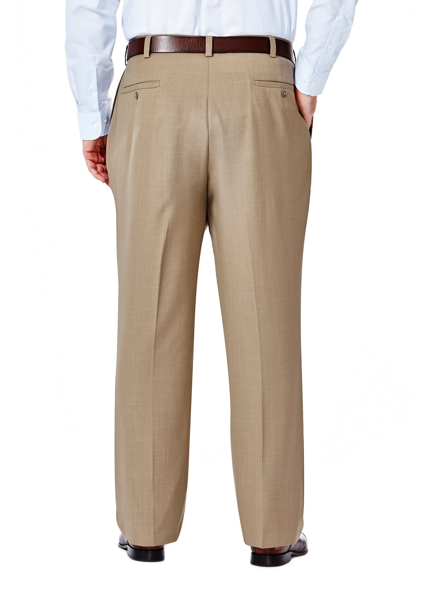 Big & Tall E-CLO™ Stria Dress Pant, , hi-res#color_taupe