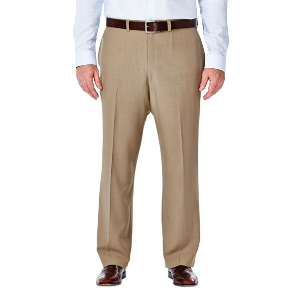 Big & Tall E-CLO™ Stria Dress Pant, , hi-res#color_taupe