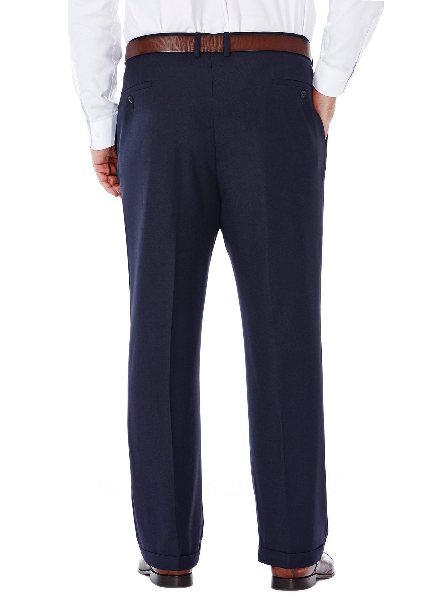 Big & Tall E-CLO™ Stria Dress Pant, , hi-res#color_blue