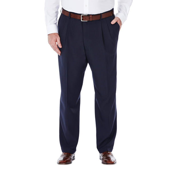 Big & Tall E-CLO™ Stria Dress Pant, , hi-res#color_blue