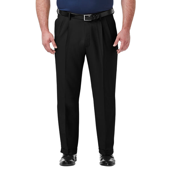 Big & Tall Premium Comfort Dress Pant, , hi-res#color_black