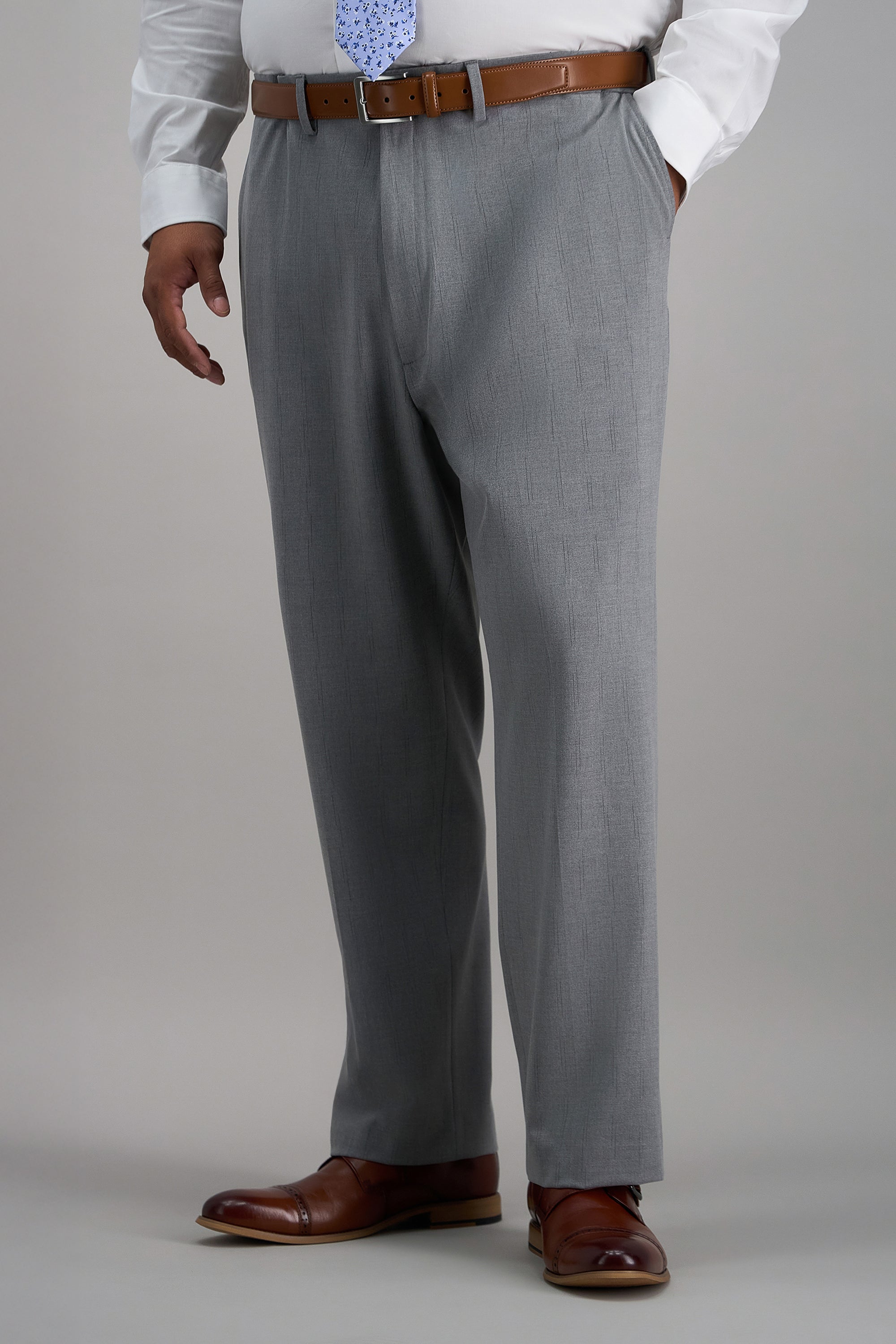 Big & Tall J.M. Haggar Stripe Dress Pant, , hi-res