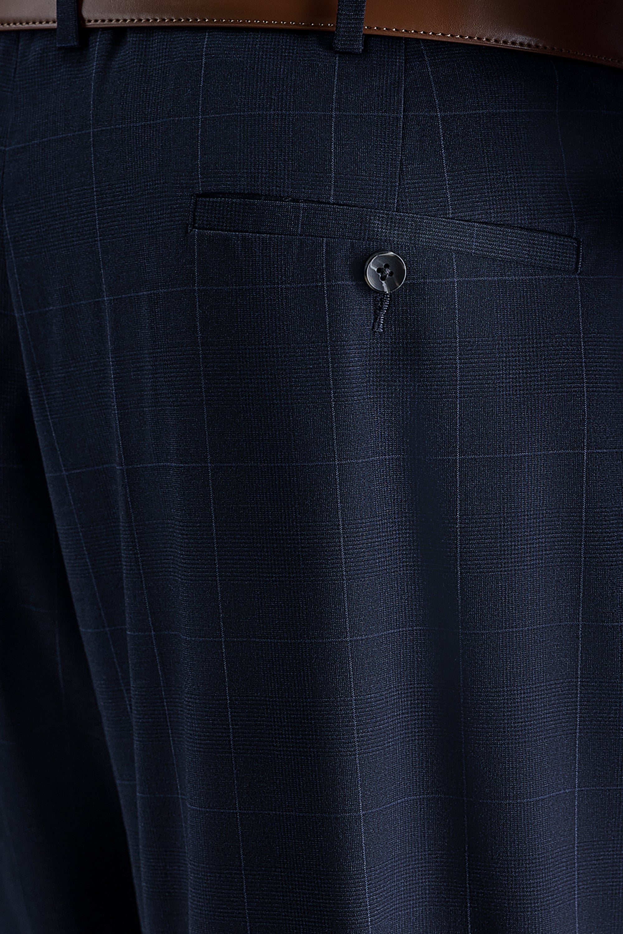 Big & Tall J.M. Haggar Large Plaid Dress Pant, , hi-res