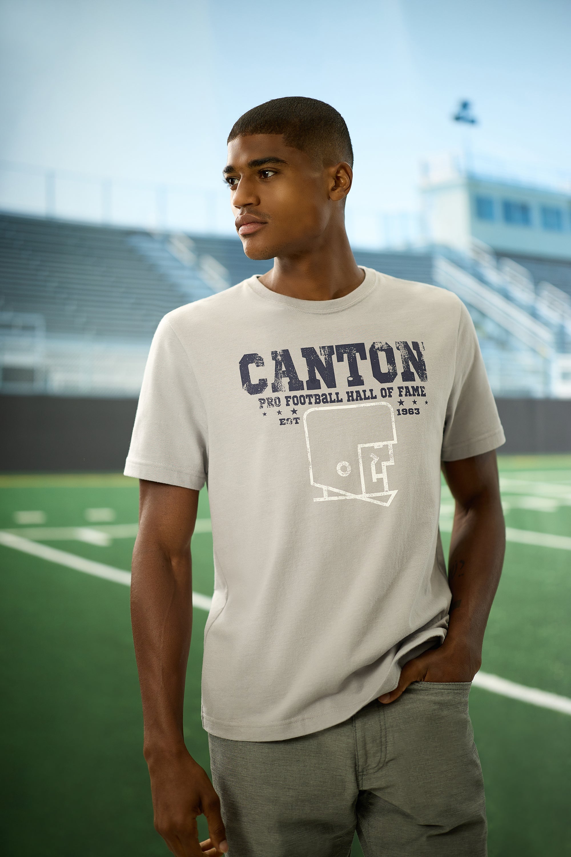 Pro Football Hall of Fame X Haggar - Canton Graphic Tee | Haggar.com
