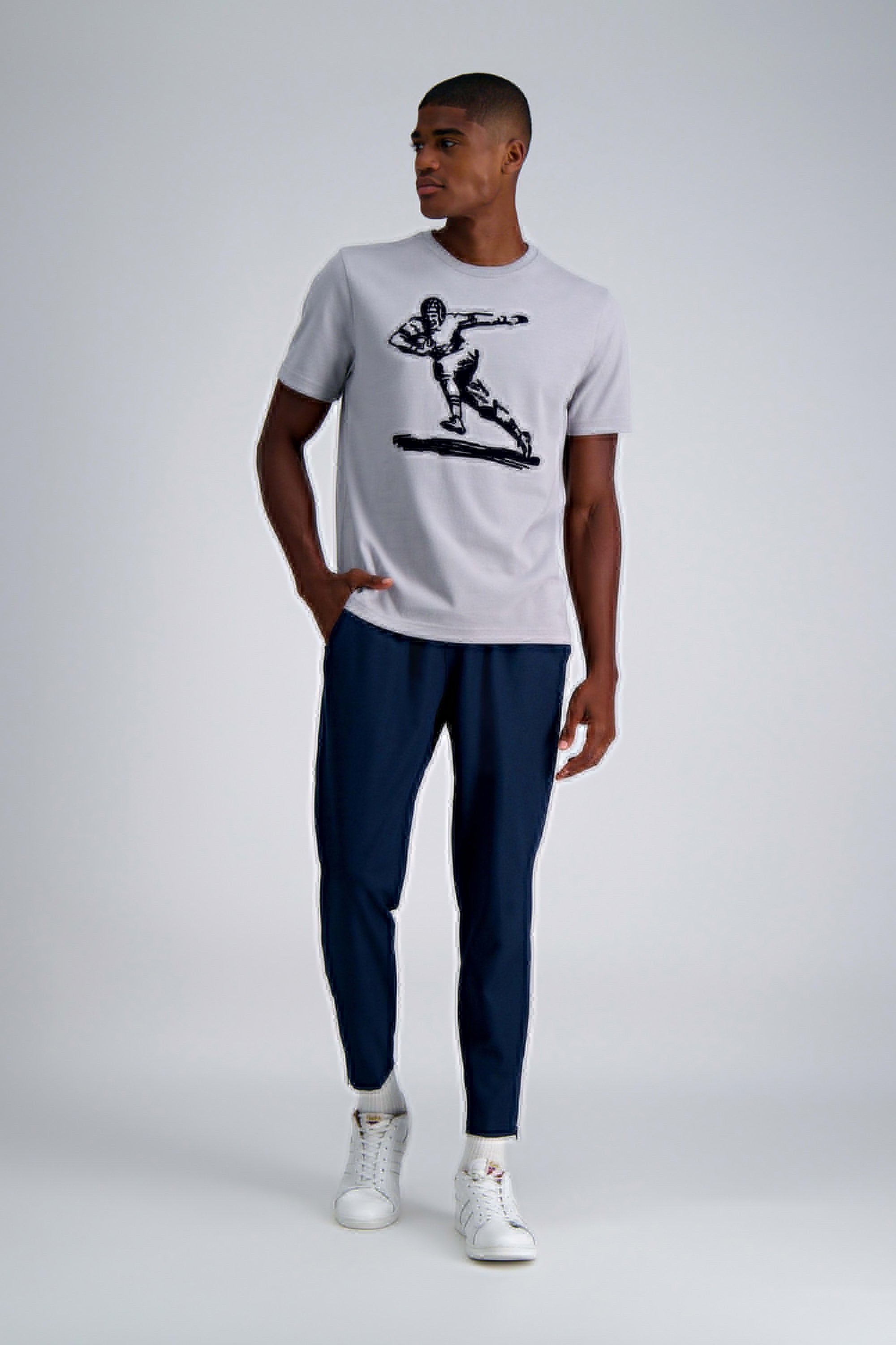 Pro Football Hall of Fame X Haggar - Vintage Player Graphic Tee, , hi-res