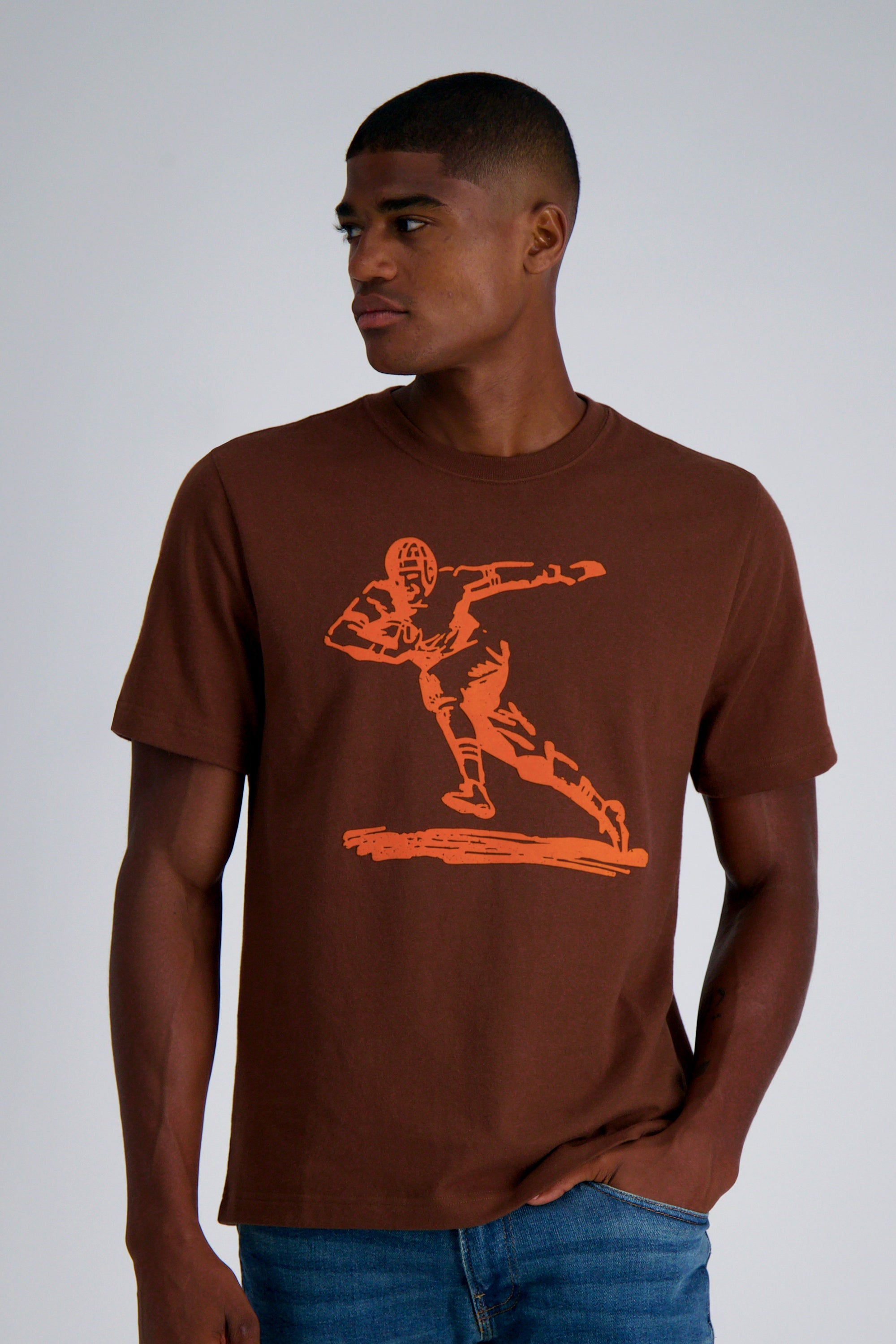 Pro Football Hall of Fame X Haggar - Vintage Player Graphic Tee, , hi-res