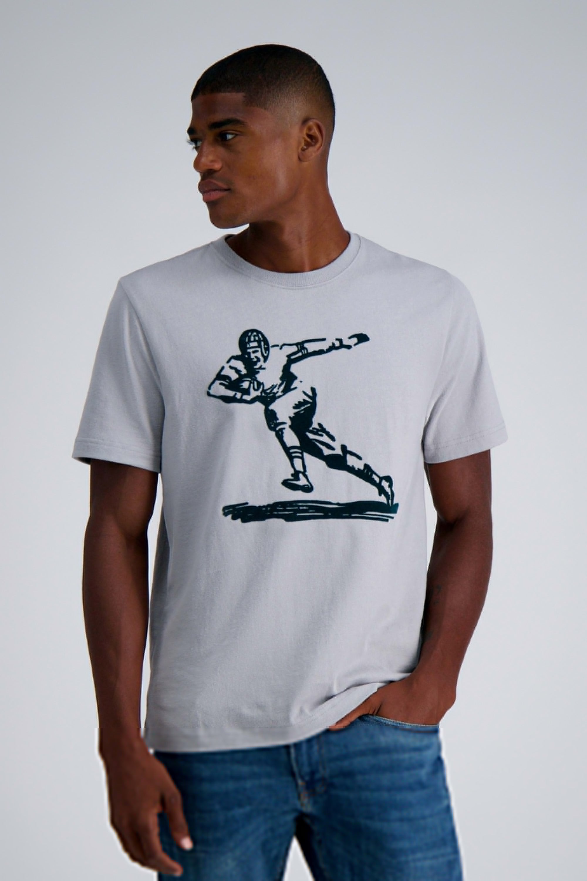 Pro Football Hall of Fame X Haggar - Vintage Player Graphic Tee, , hi-res