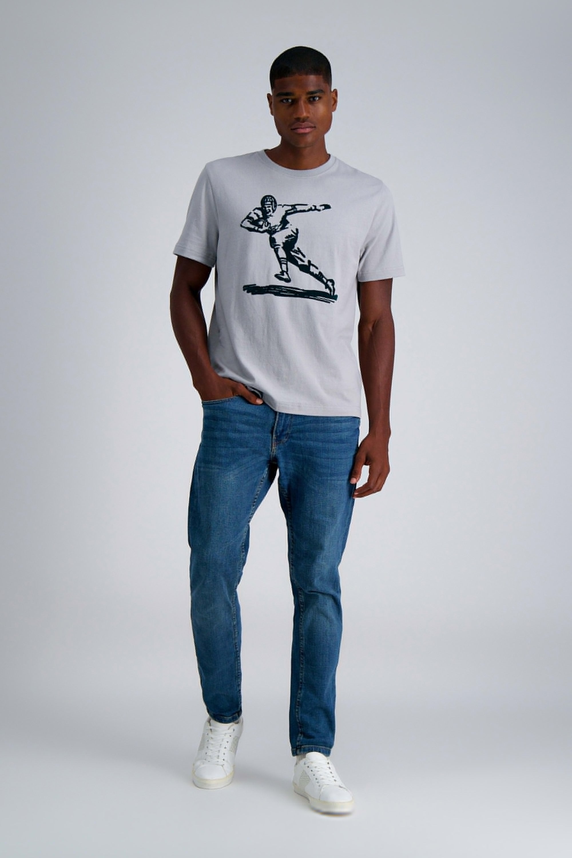 Pro Football Hall of Fame X Haggar - Vintage Player Graphic Tee, , hi-res