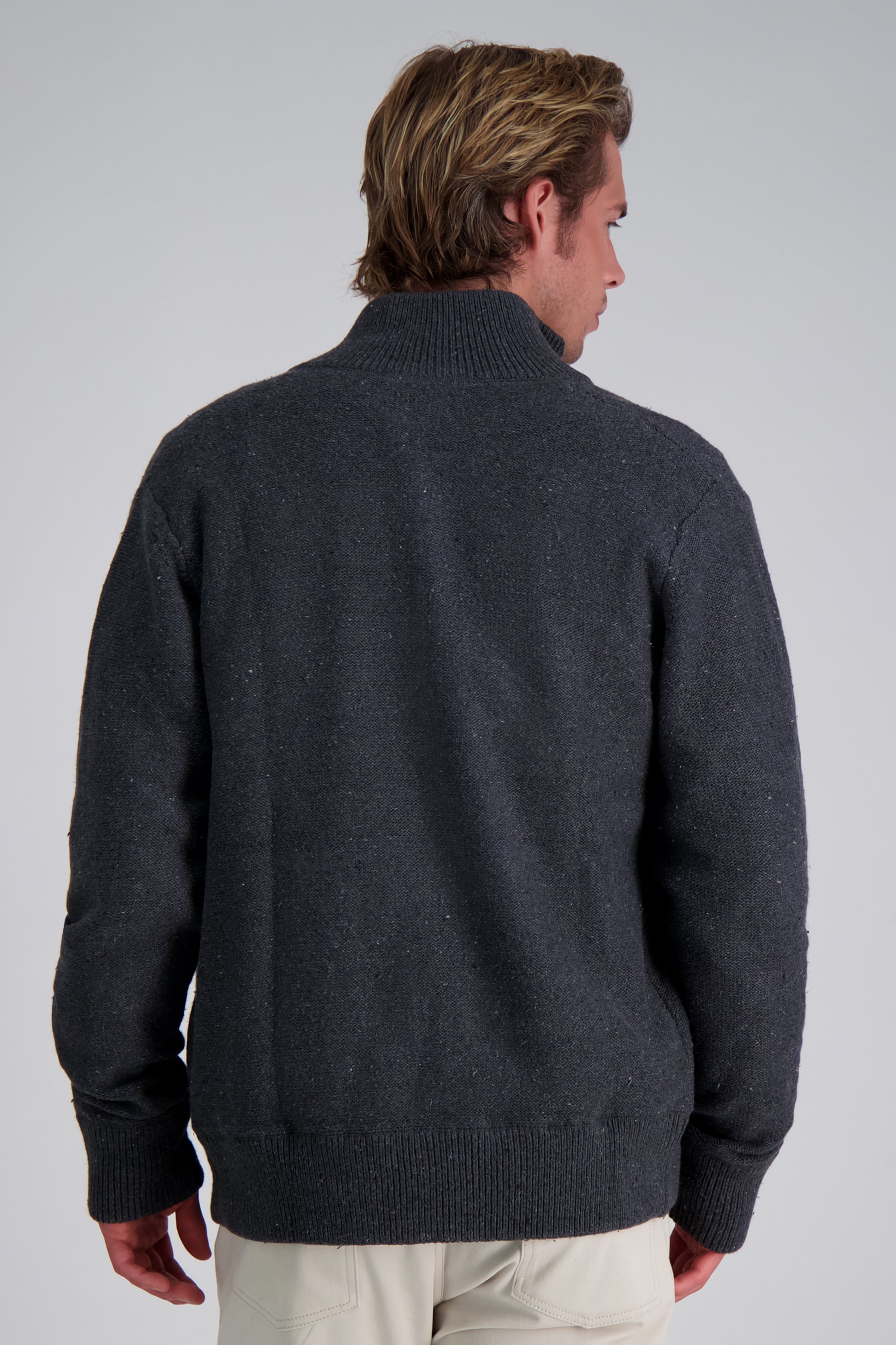 Long Sleeve Zip Sweater, , hi-res