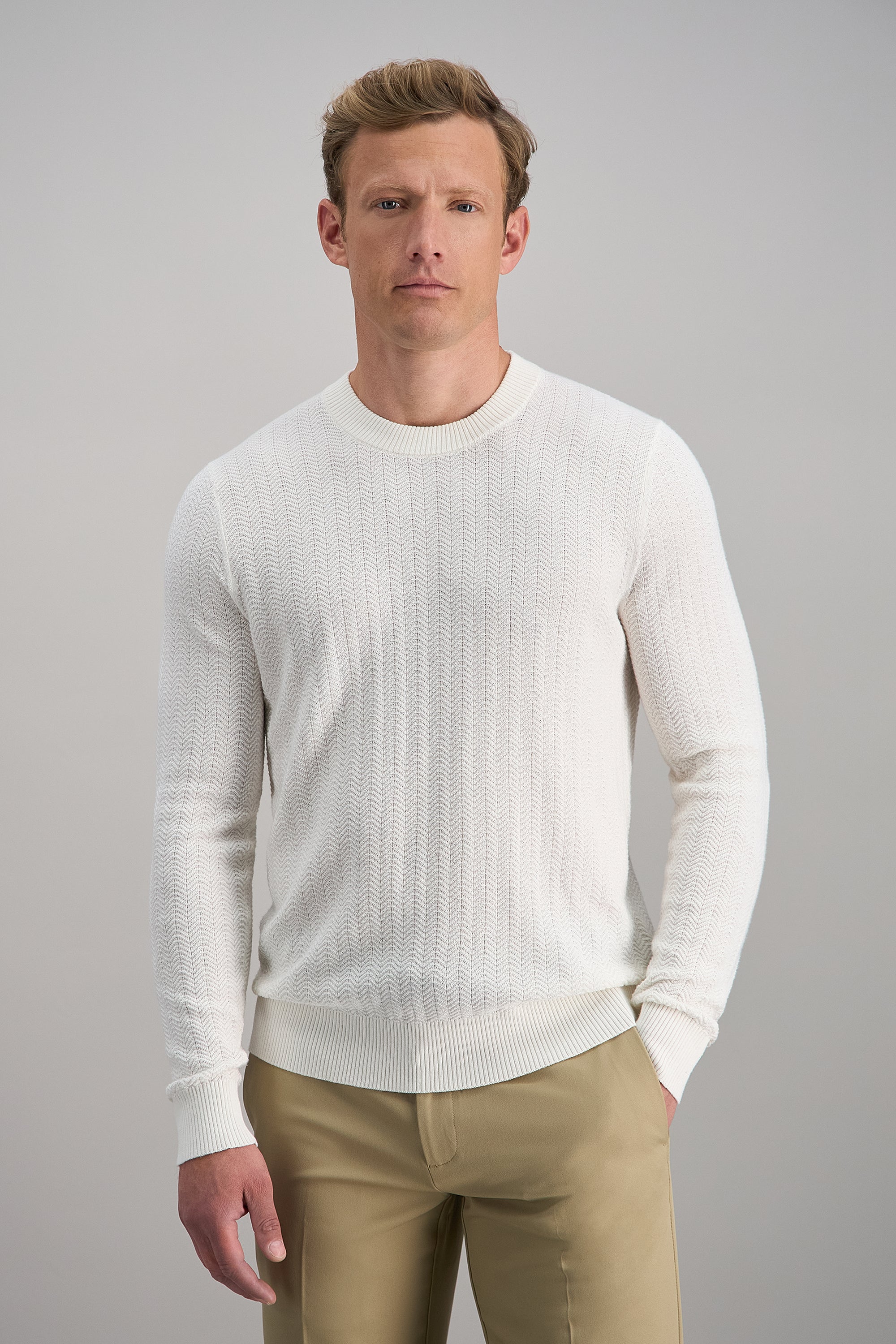 Long Sleeve Crewneck Sweater, , hi-res