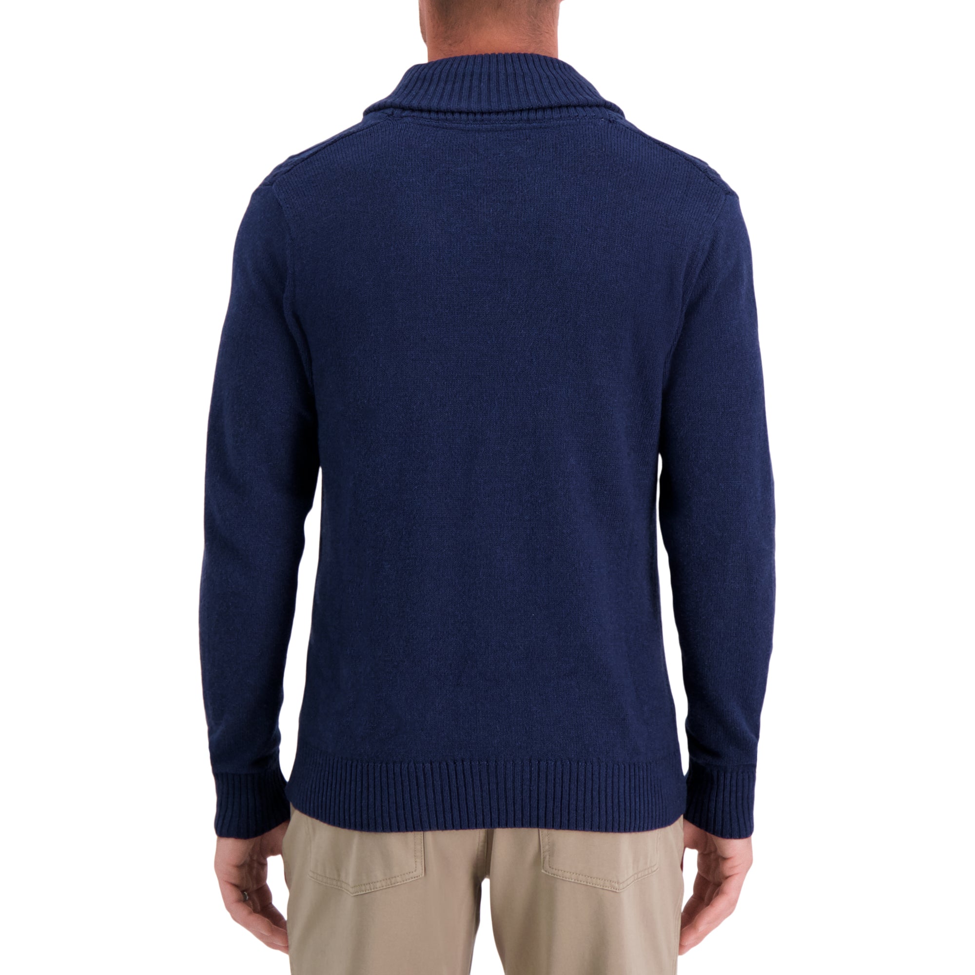 Aran Cable Shawl Button Cardigan, , hi-res