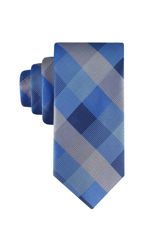 Tillie Buffalo Check Tie, , hi-res#color_bright blue