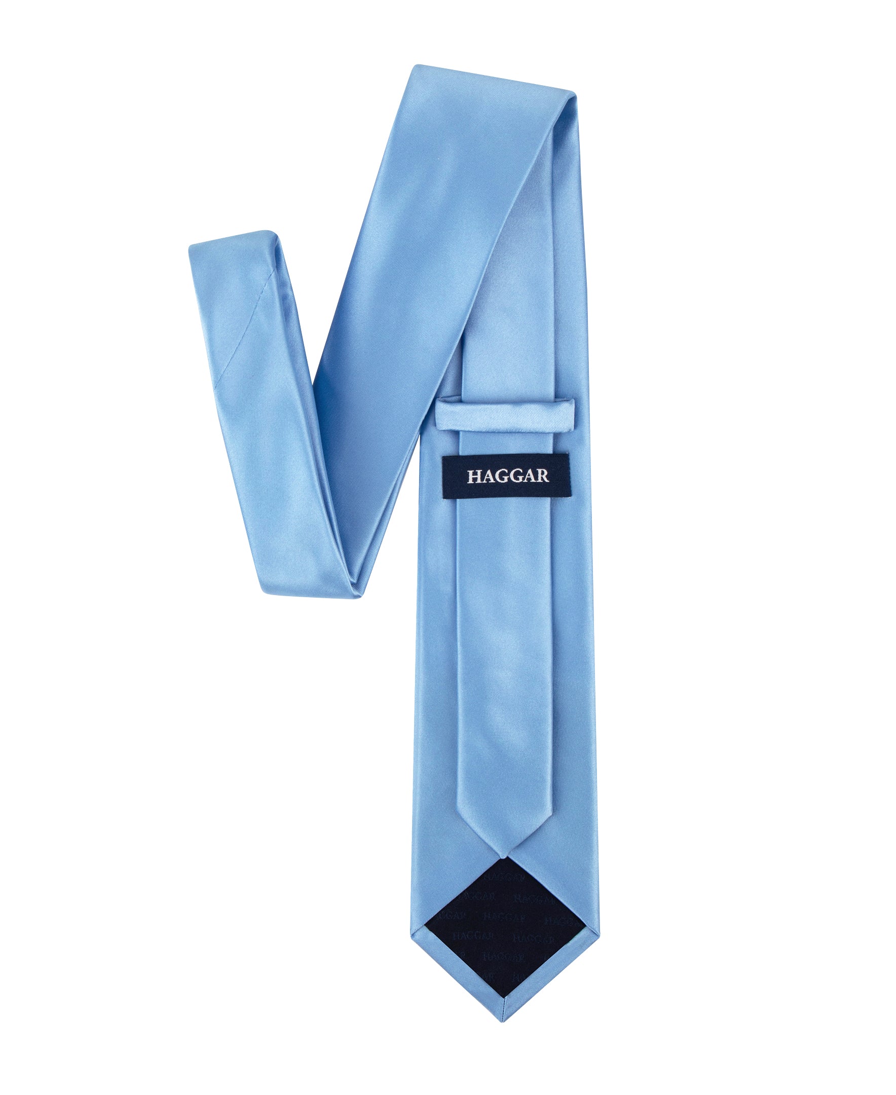 Satin Solid Tie - Haggar.com#color_light blue