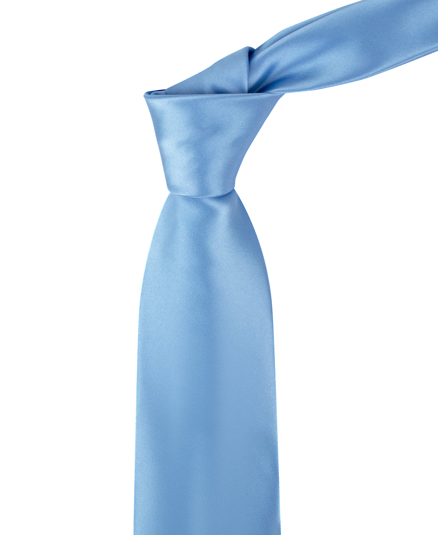 Satin Solid Tie - Haggar.com#color_light blue