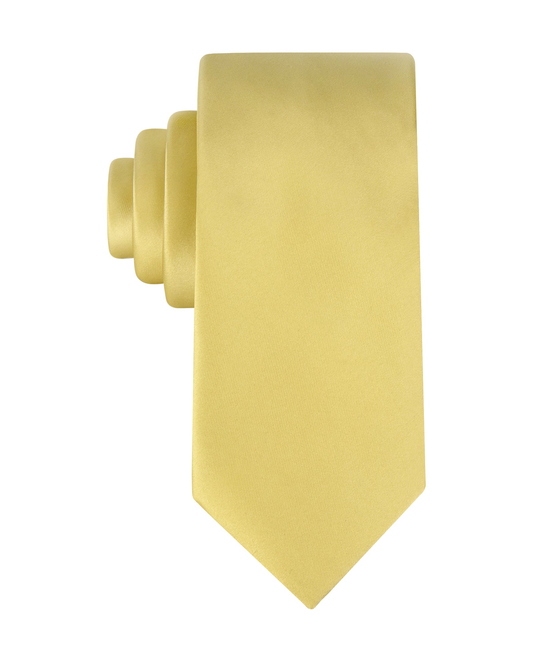 Satin Solid Tie - Haggar.com#color_yellow