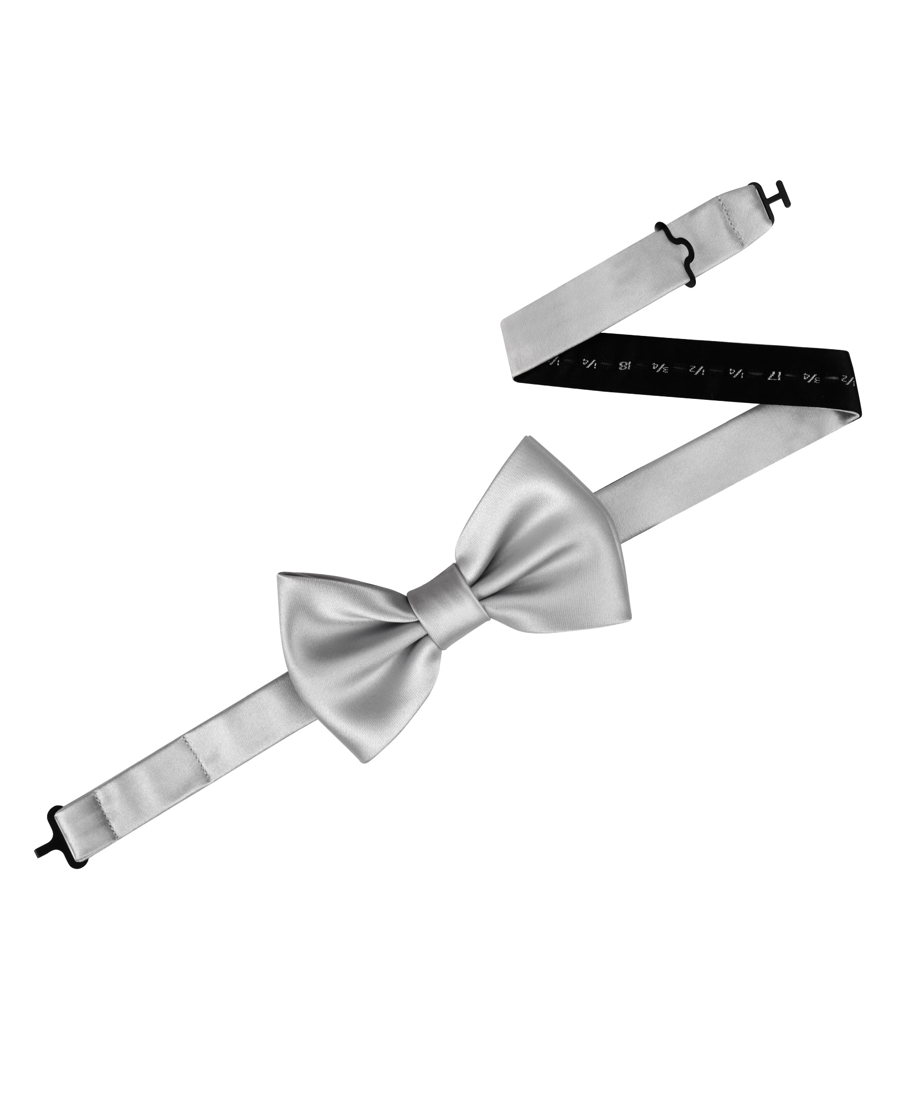 Satin Solid Bowtie - Haggar.com#color_graphite