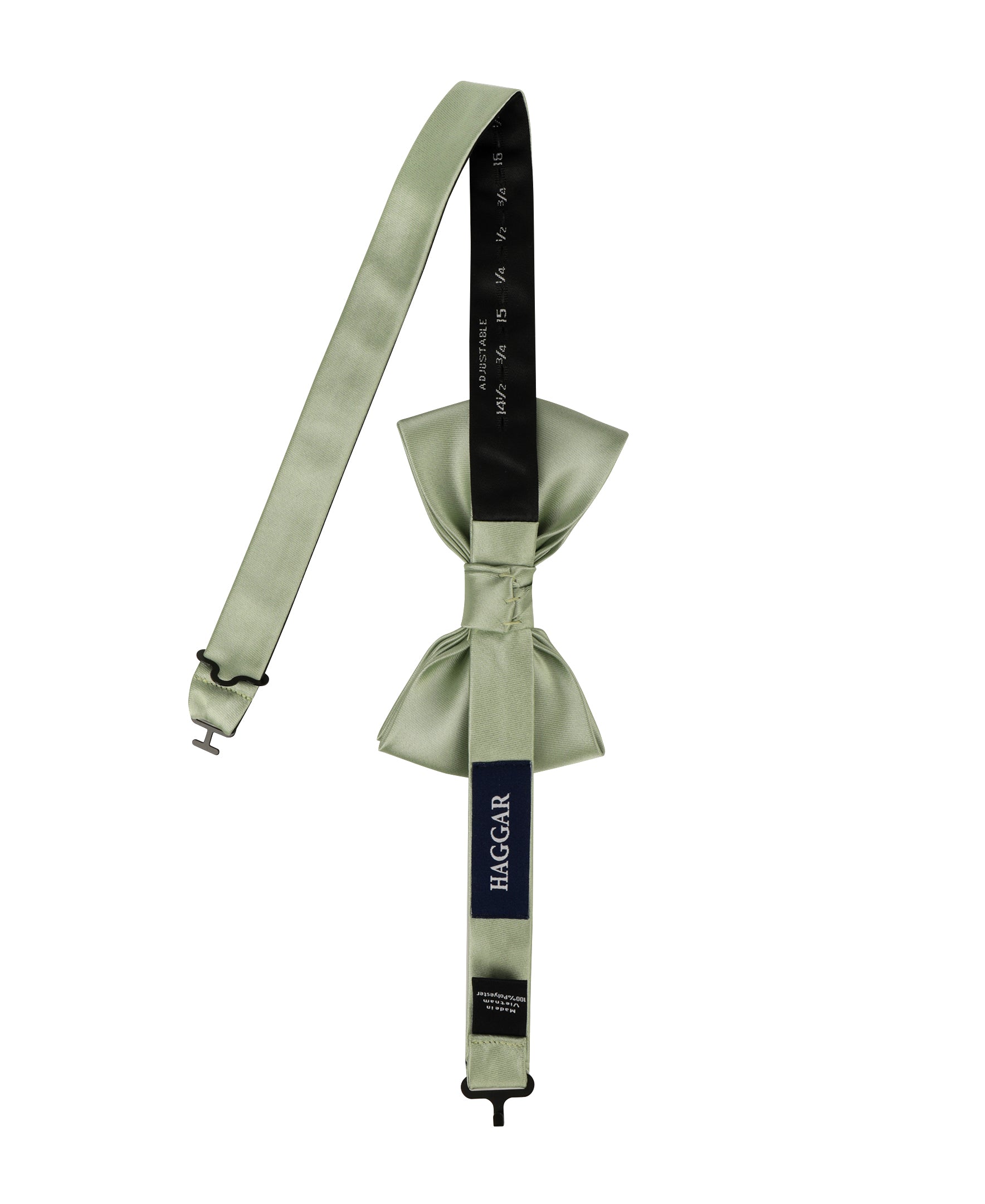 Satin Solid Bowtie - Haggar.com#color_sage